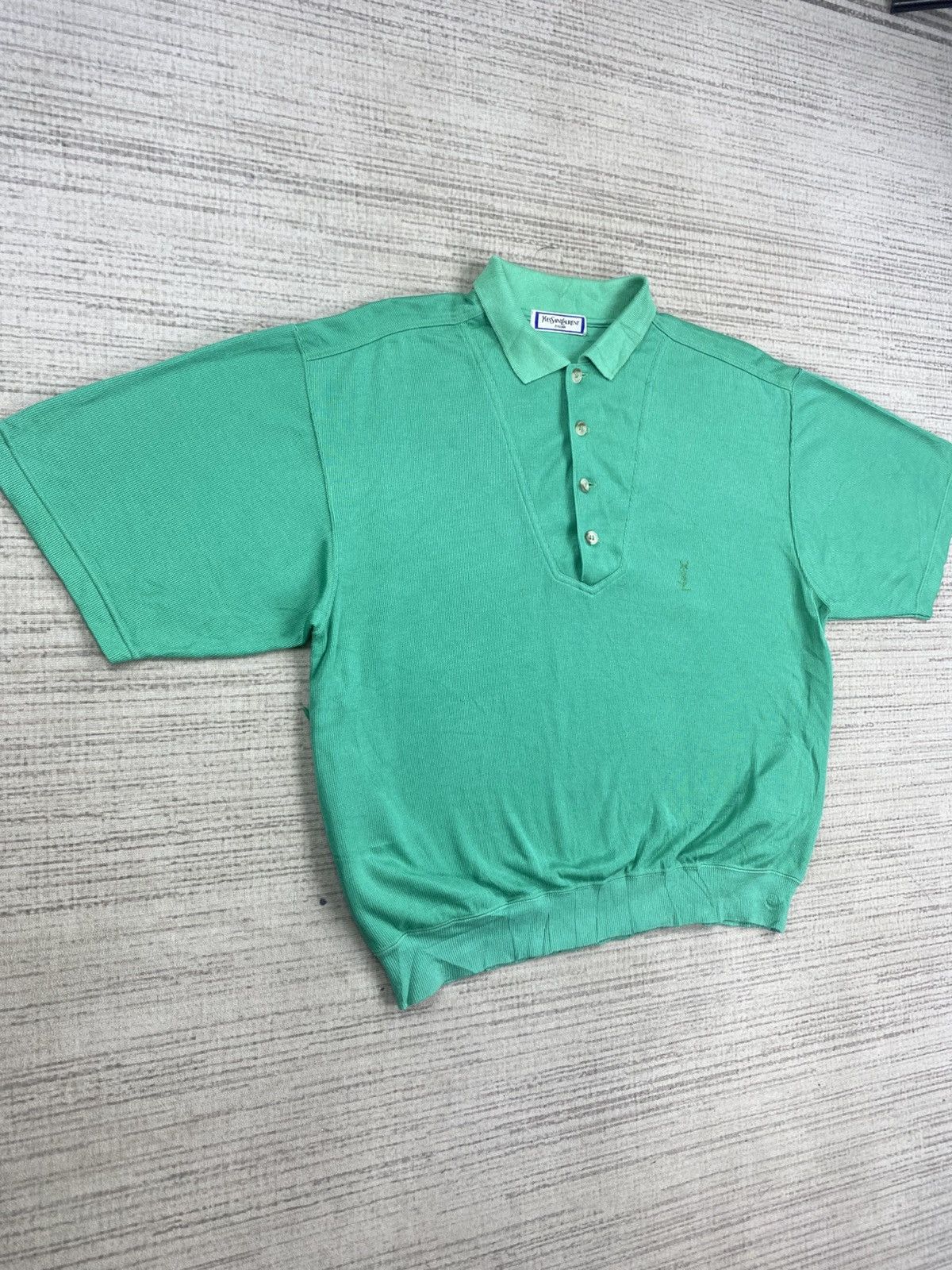 Yves Saint Laurent Vintage 90s Yves Saint Laurent Tricots Polos Shirt Size M / US 6-8 / IT 42-44 - 3 Thumbnail