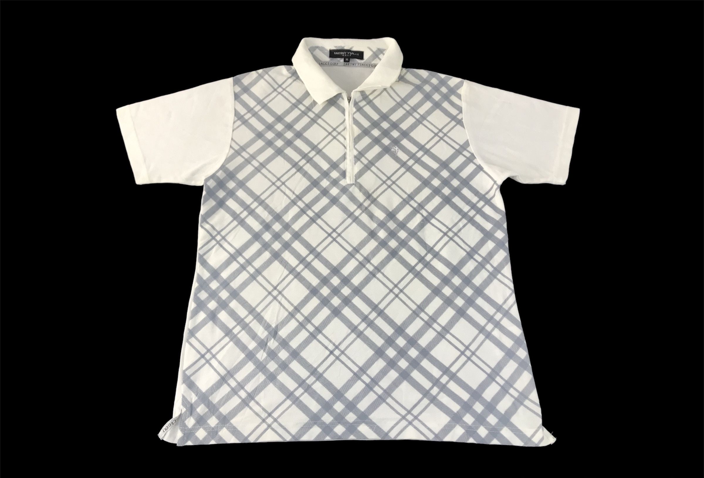 Other Yohji Yamamoto Sacsny Y’saccsny Golf Monogram Polo Tee Size US M / EU 48-50 / 2 - 1 Thumbnail