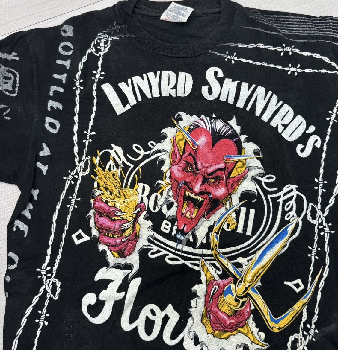 Metallica lynyrd Skynyrd vintage shirt 90s Size US L / EU 52-54 / 3 - 4 Thumbnail