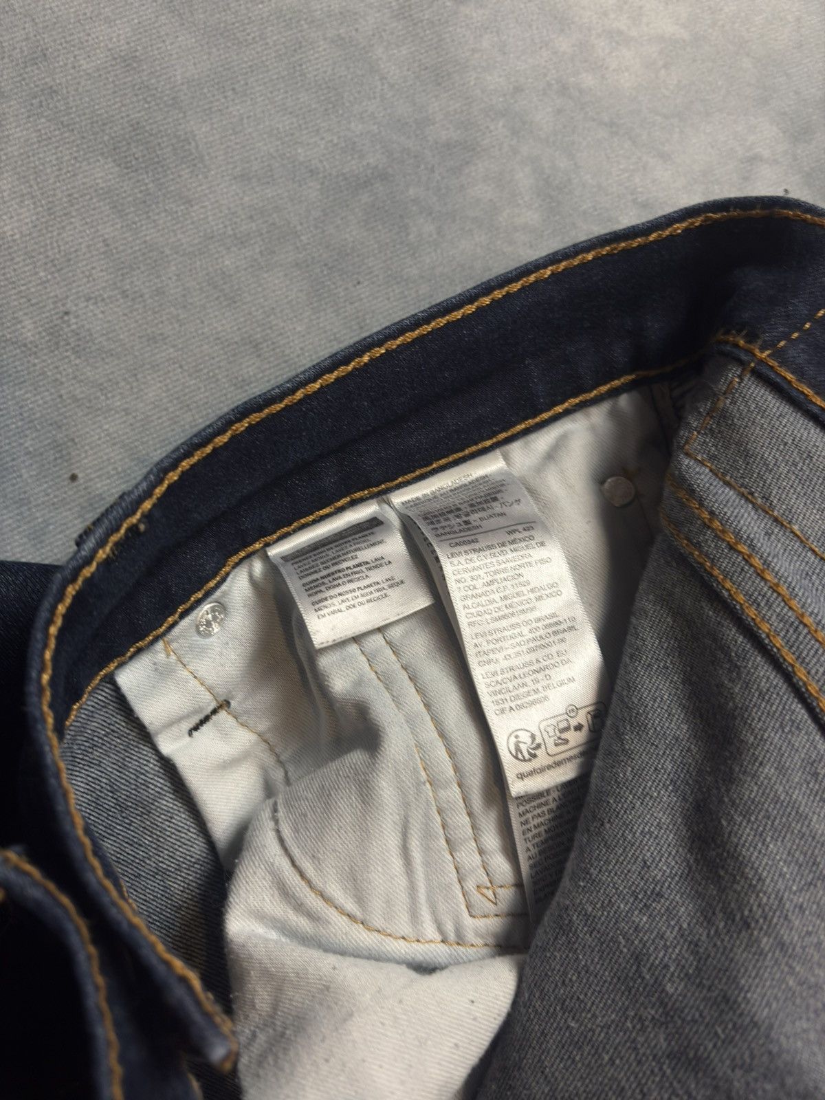 Levi's Levi’s 511 Slim Fit Jeans – Dark Wash – W31 L32 Size 39" - 5 Thumbnail