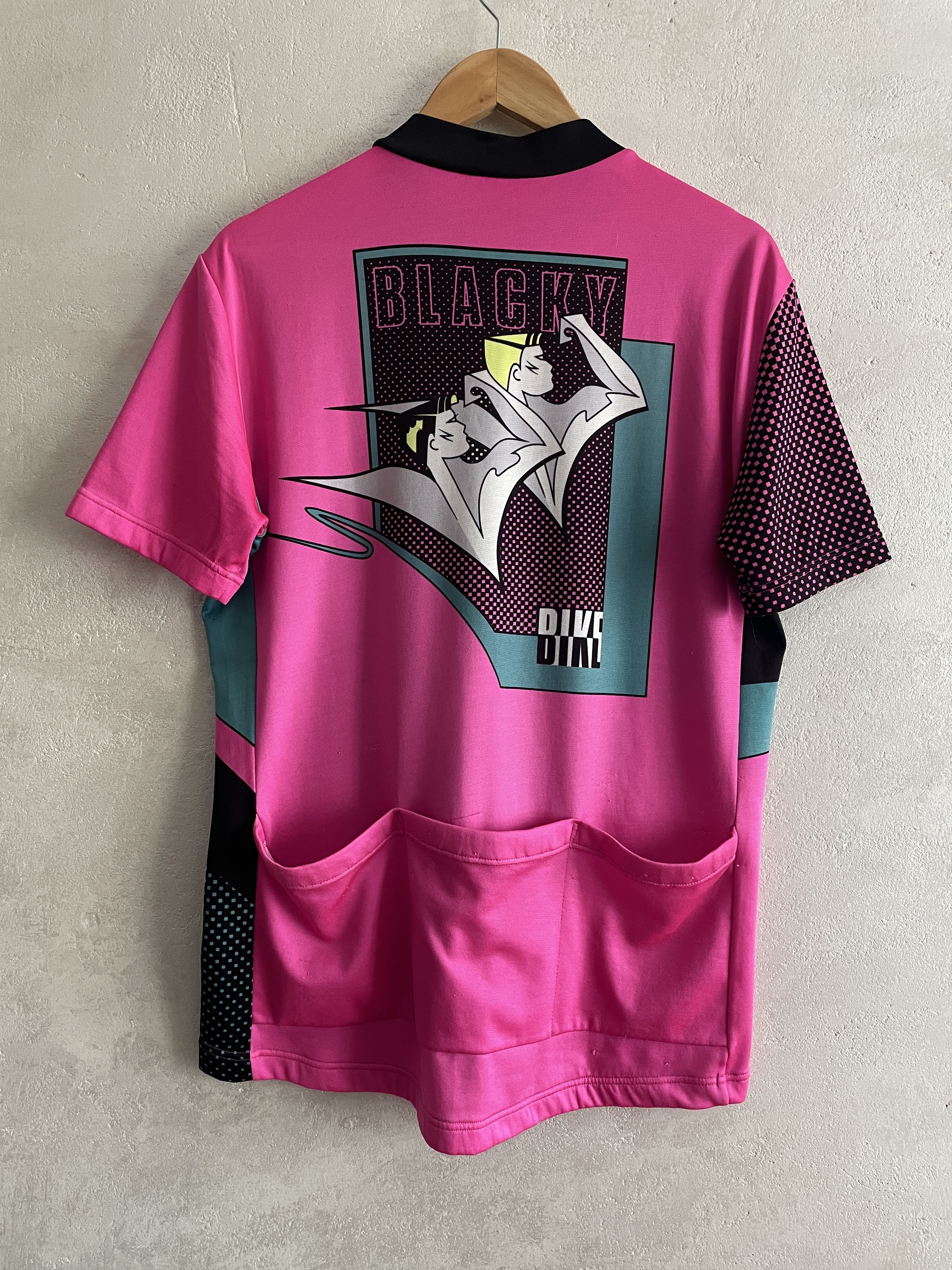 Other Blacky Switzerland Vintage Cycling Jersey Maillot 90s Size US XL / EU 56 / 4 - 2 Thumbnail