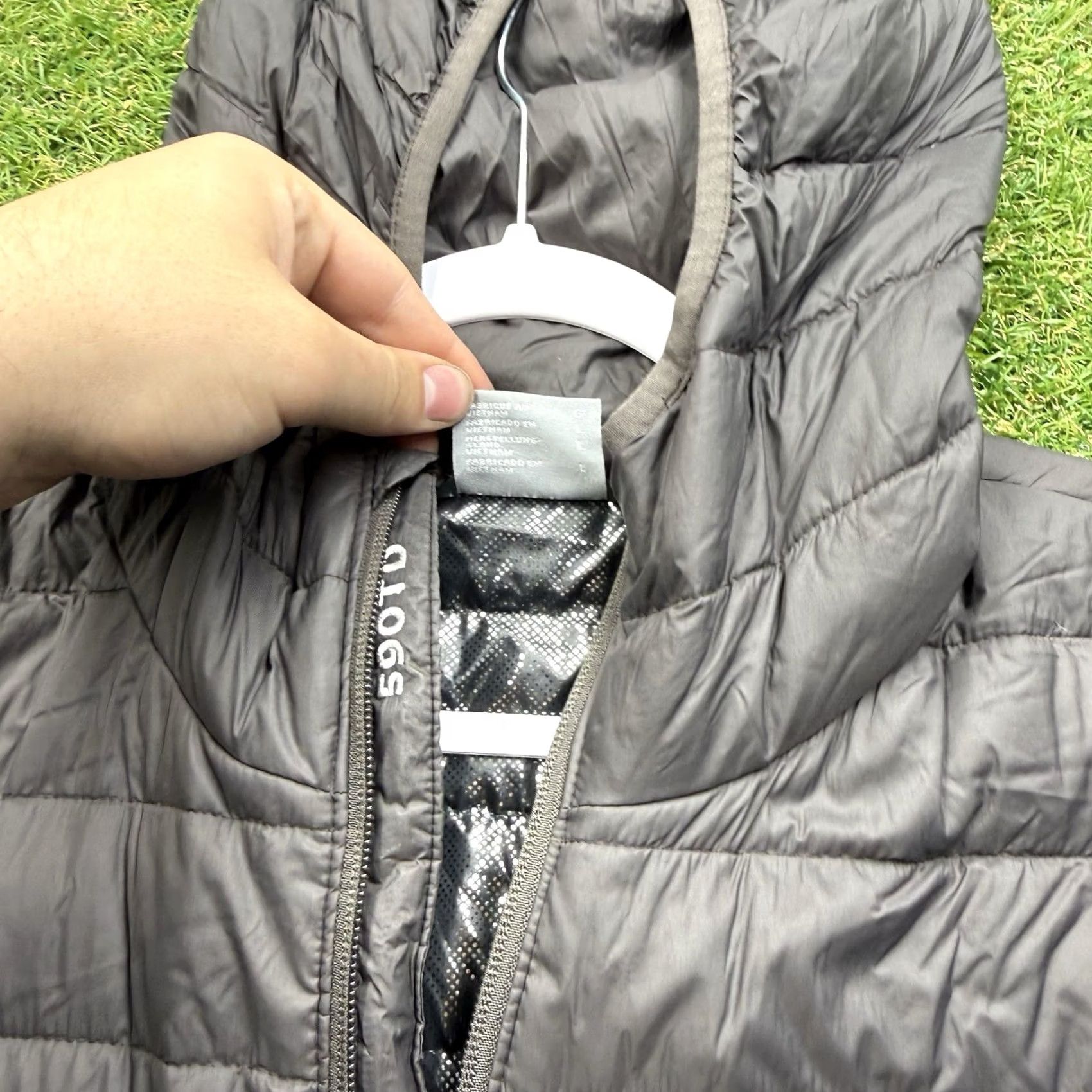 Vintage Columbia Omni-Heat Turbo Down Jacket Mens Large 740TD Black Zip Up Puffer Hooded Outerwear Size US L / EU 52-54 / 3 - 5 Thumbnail