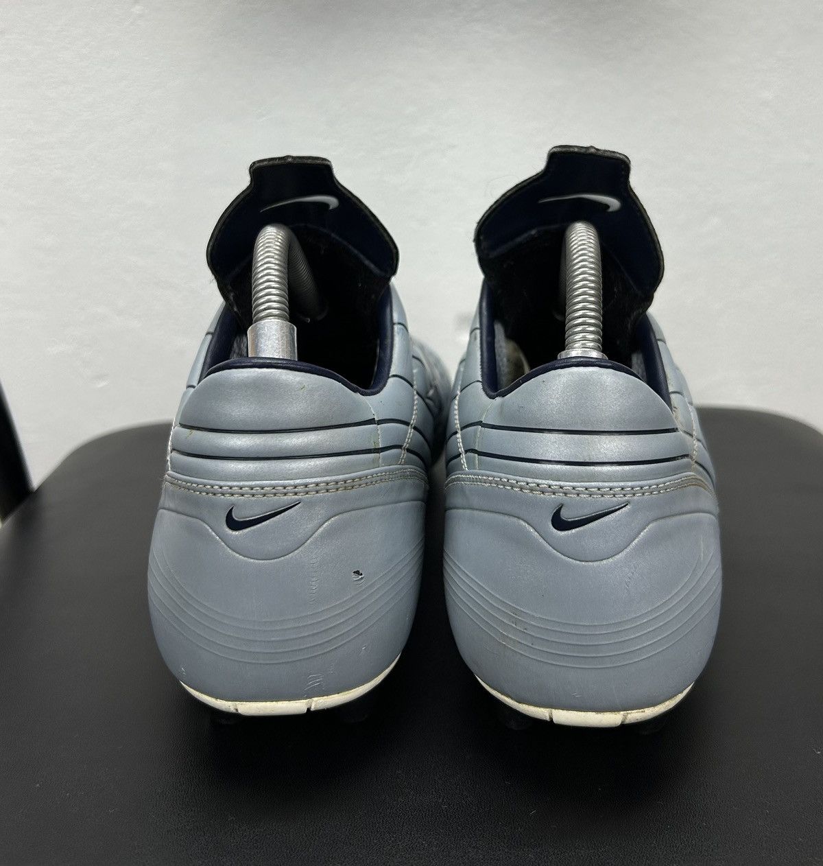 Nike × Vintage 2004 Nike Mercurial Vapor Pace II Football Cleats Blue 43 Size US 10.5 / EU 43-44 - 3 Thumbnail