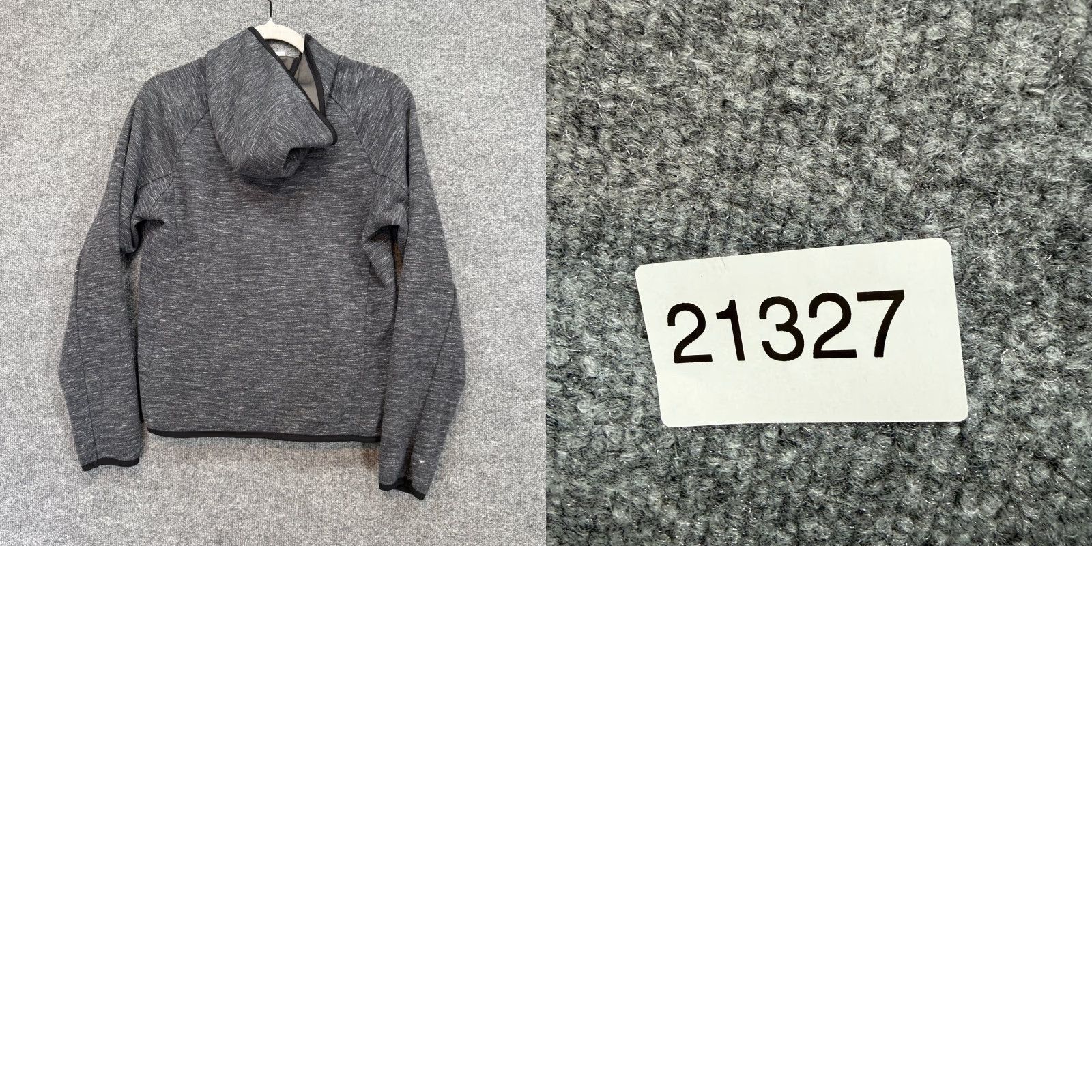 Uniqlo Uniqlo Dry Stretch Full Zip Hoodie Womens M Gray/Space Dye Moistu re Wicking, Lightweight, Athletic Size M / US 6-8 / IT 42-44 - 8 Thumbnail