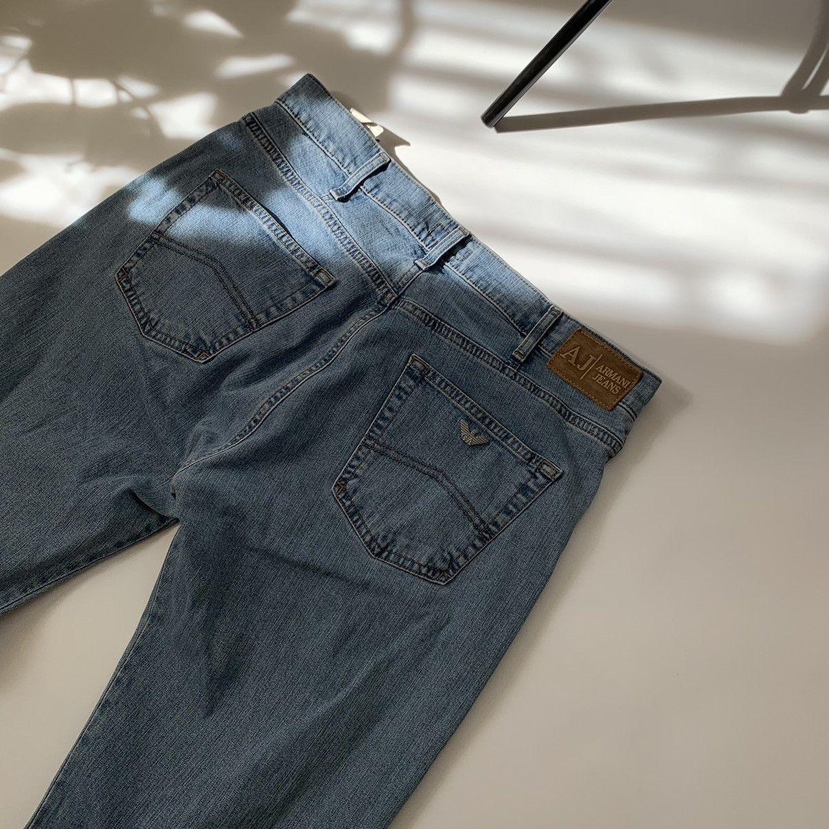 Other Vintage Armani Y2K pants jeans Size US 36 / EU 52 - 2 Thumbnail