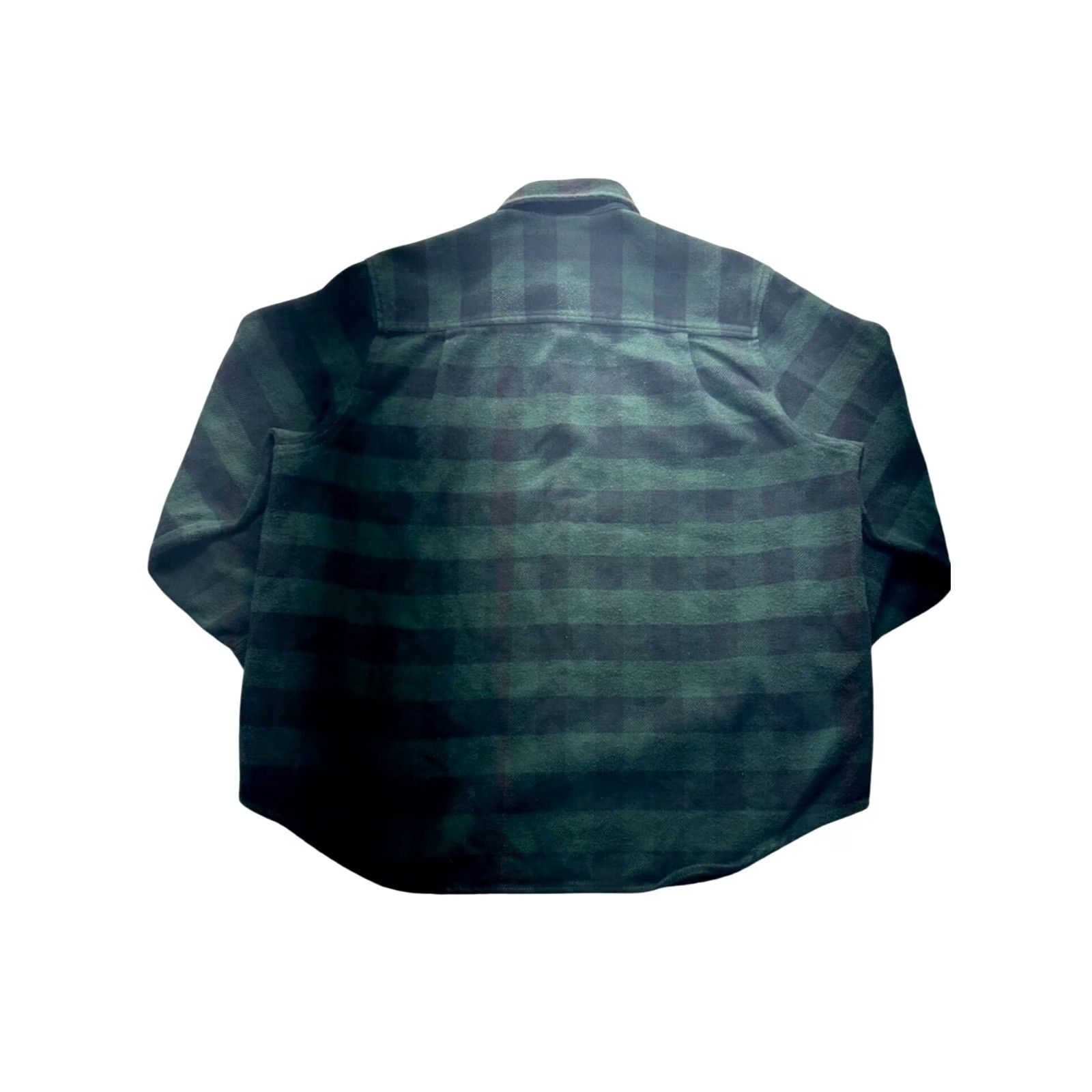 Vintage Marino Bay Shirt Unisex Adults L Green Plaid Heavyweight Flannel Button-Up Long Sleeve Cotton 100% Vintage? Size US L / EU 52-54 / 3 - 2 Thumbnail
