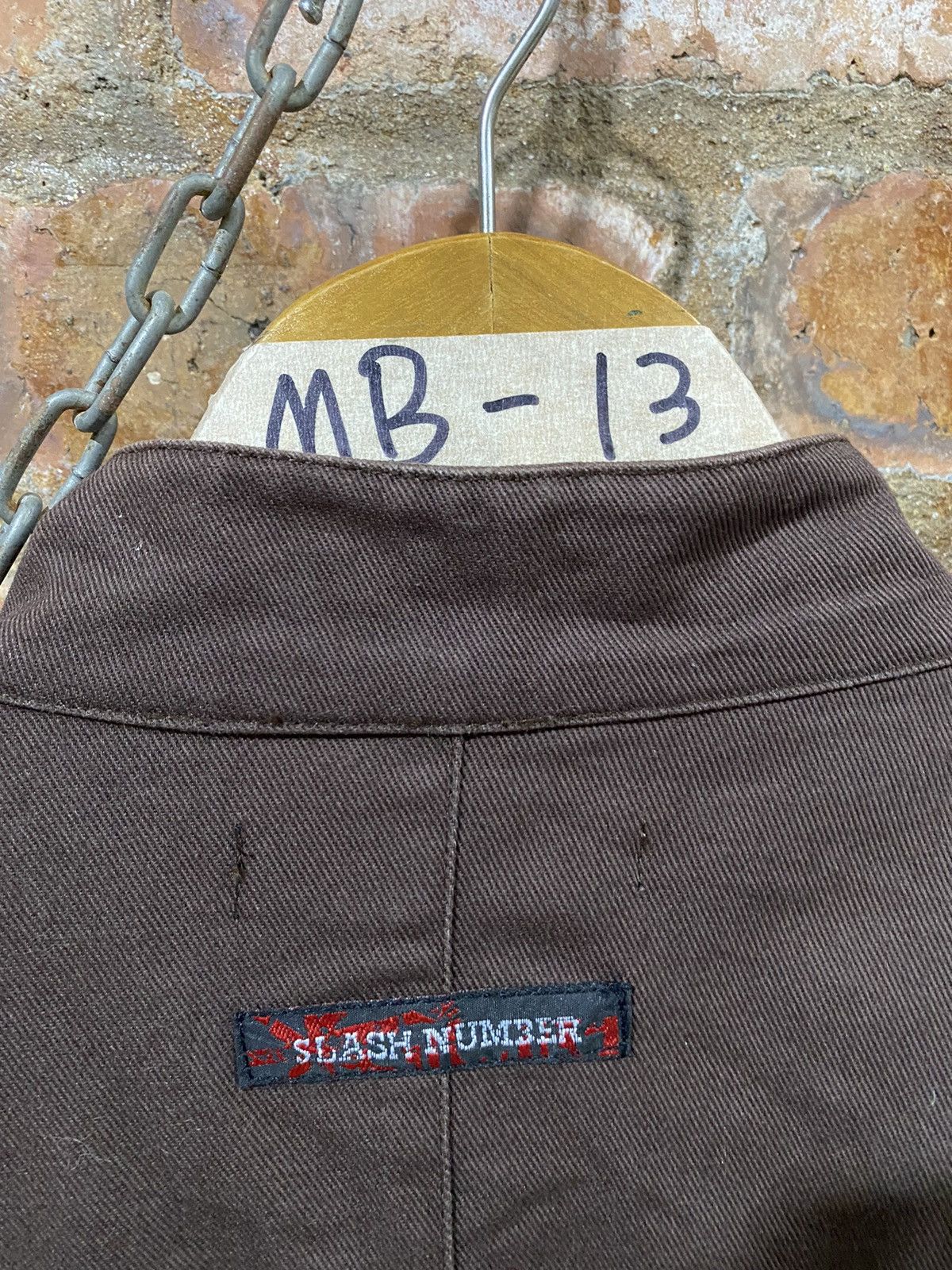 PPFM 🔥2000s Slash Number Japan Poem cross punk Jacket Size US M / EU 48-50 / 2 - 13 Thumbnail