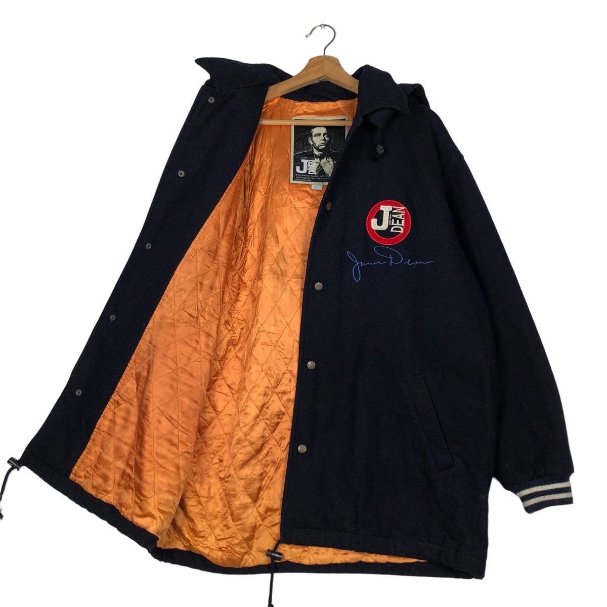 Band Tees 🔥Vintage American Actor James Dean Bomber Jacket Big Logo Size US L / EU 52-54 / 3 - 12 Thumbnail