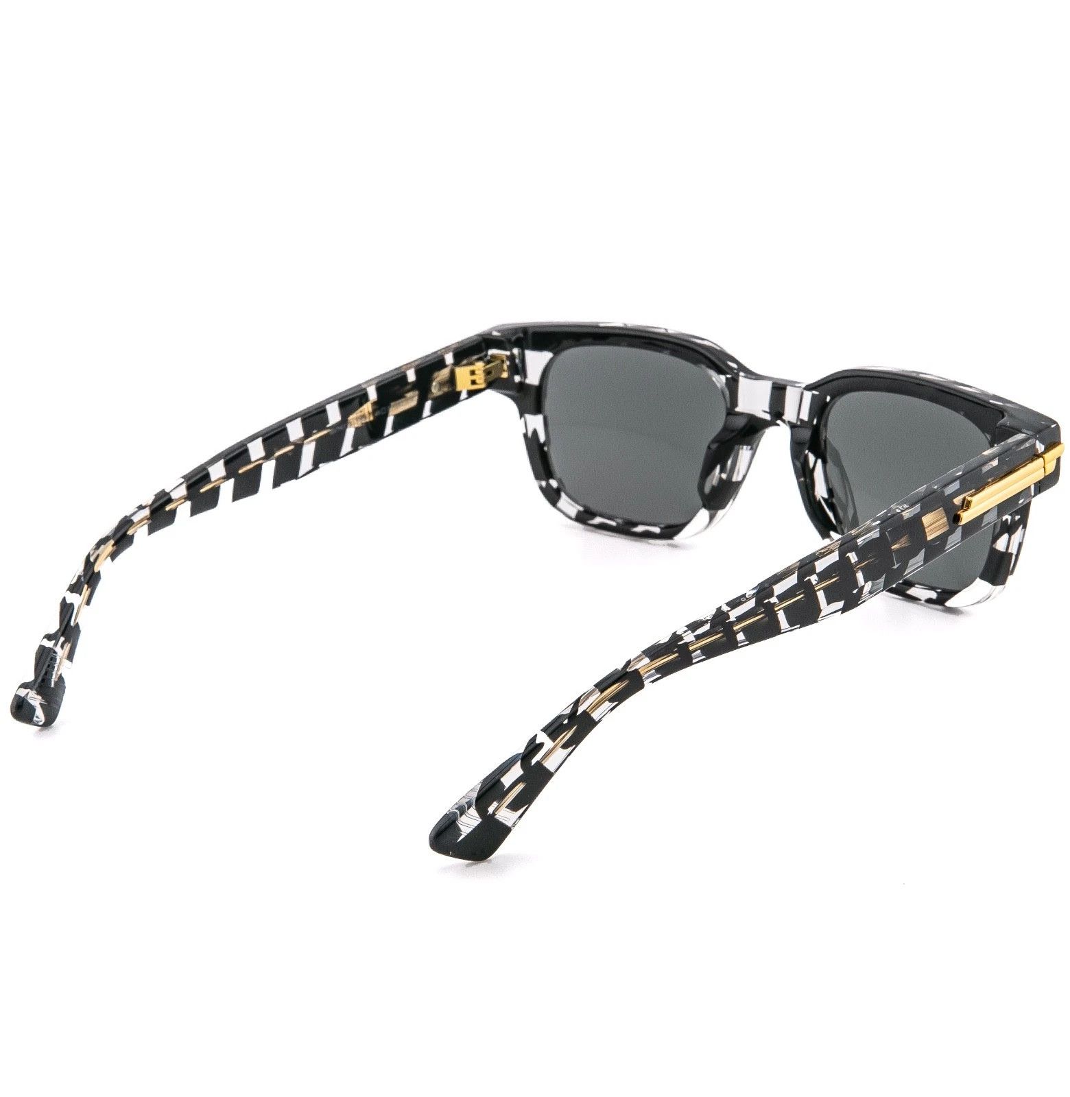 Bottega Veneta BOTTEGA VENETA 1411 BV1411S Black Unisex Sunglass 004 Size ONE SIZE - 6 Thumbnail