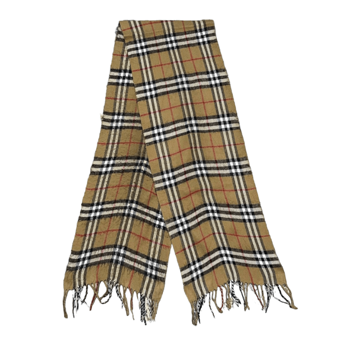 Burberry Vintage Burberry Nova Check Lambswool Scarves Size ONE SIZE - 1 Thumbnail