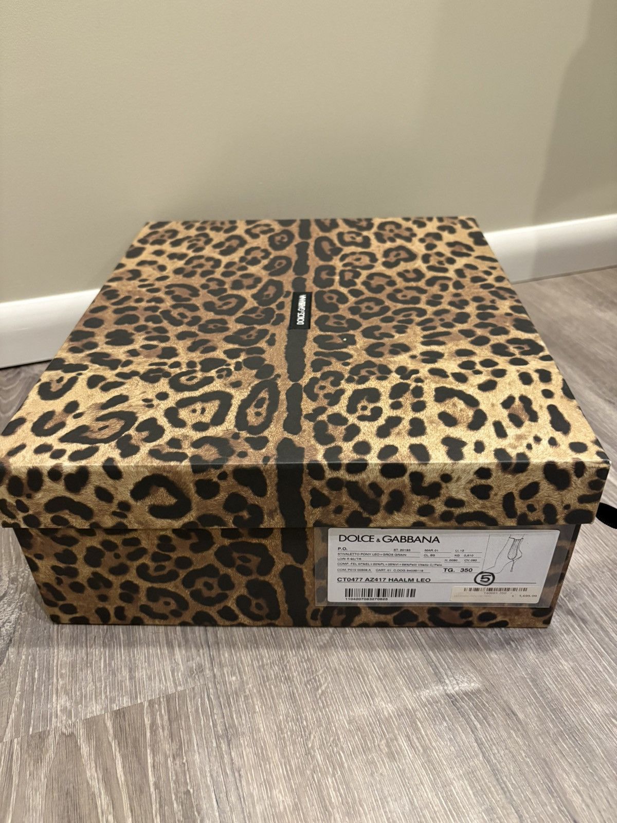 Dolce & Gabbana Dolce & Gabbana Leo Leopard Boots NWT SZ 35 Size US 5 / IT 35 - 3 Thumbnail