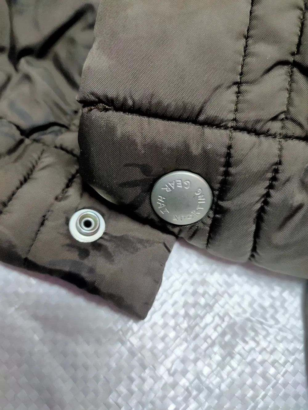 Hai Sporting Gear × Issey Miyake Vintage Hai sporting gear monogram light winter jacket Size US M / EU 48-50 / 2 - 5 Thumbnail
