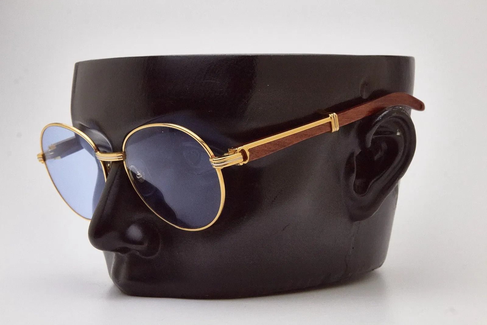 Cartier Sunglasses Cartier Bagatelle Bubinga Wood Size ONE SIZE - 4 Thumbnail