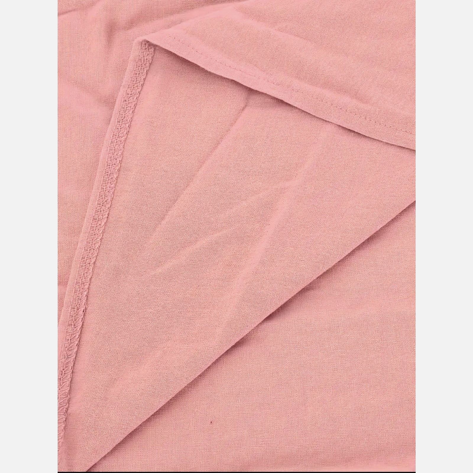 Other Sleeveless 100% Cotton Midi Dress Pockets Pink Red size 14 Size XL / US 12-14 / IT 48-50 - 5 Thumbnail