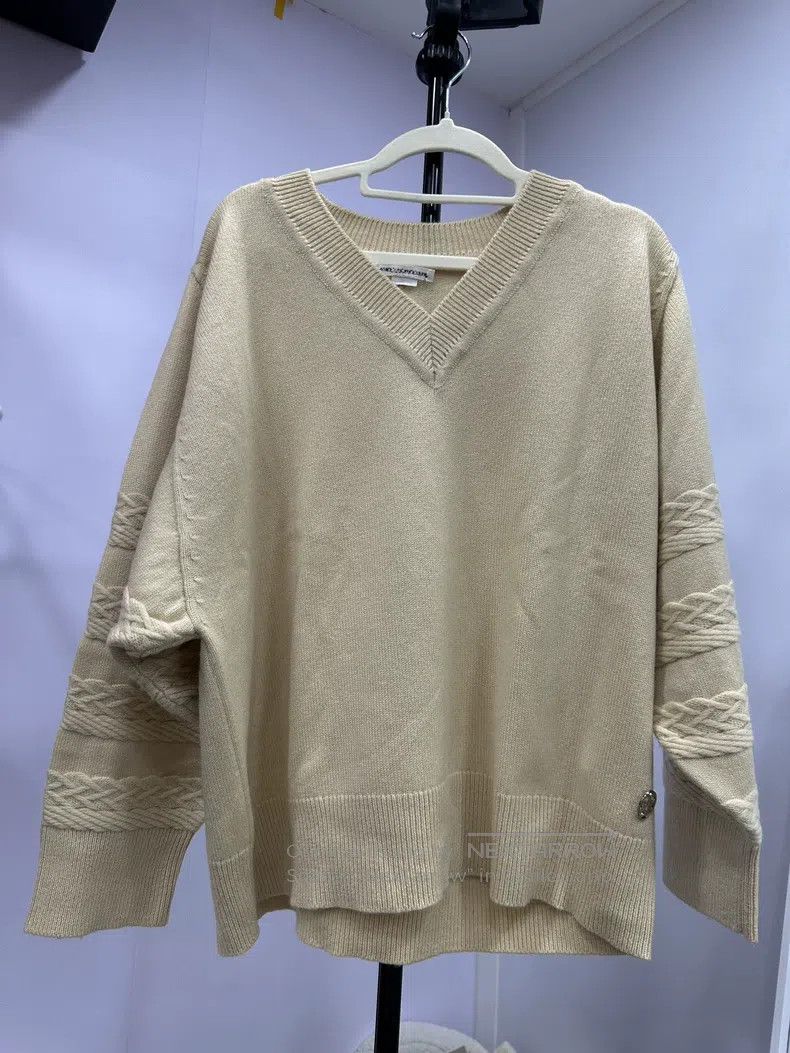 Hermes Hermes Beige Cashmere Knit Sweater, 100% Cashmere Size XS / US 0-2 / IT 36-38 - 1 Thumbnail