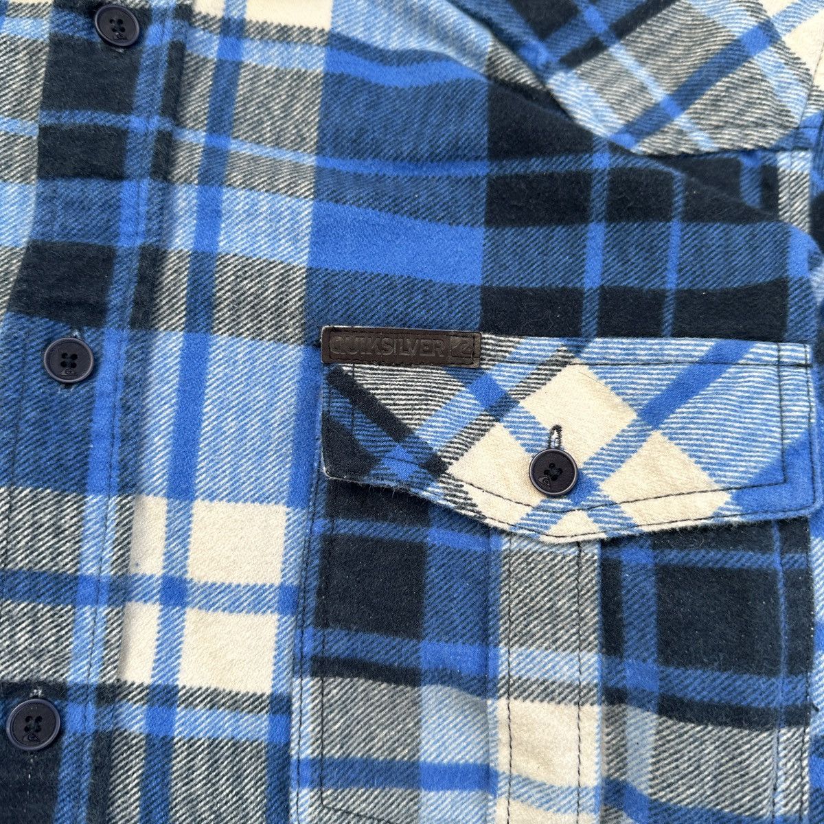 Quiksilver Vintage Quiksilver Flanel Overshirt Size US L / EU 52-54 / 3 - 5 Thumbnail