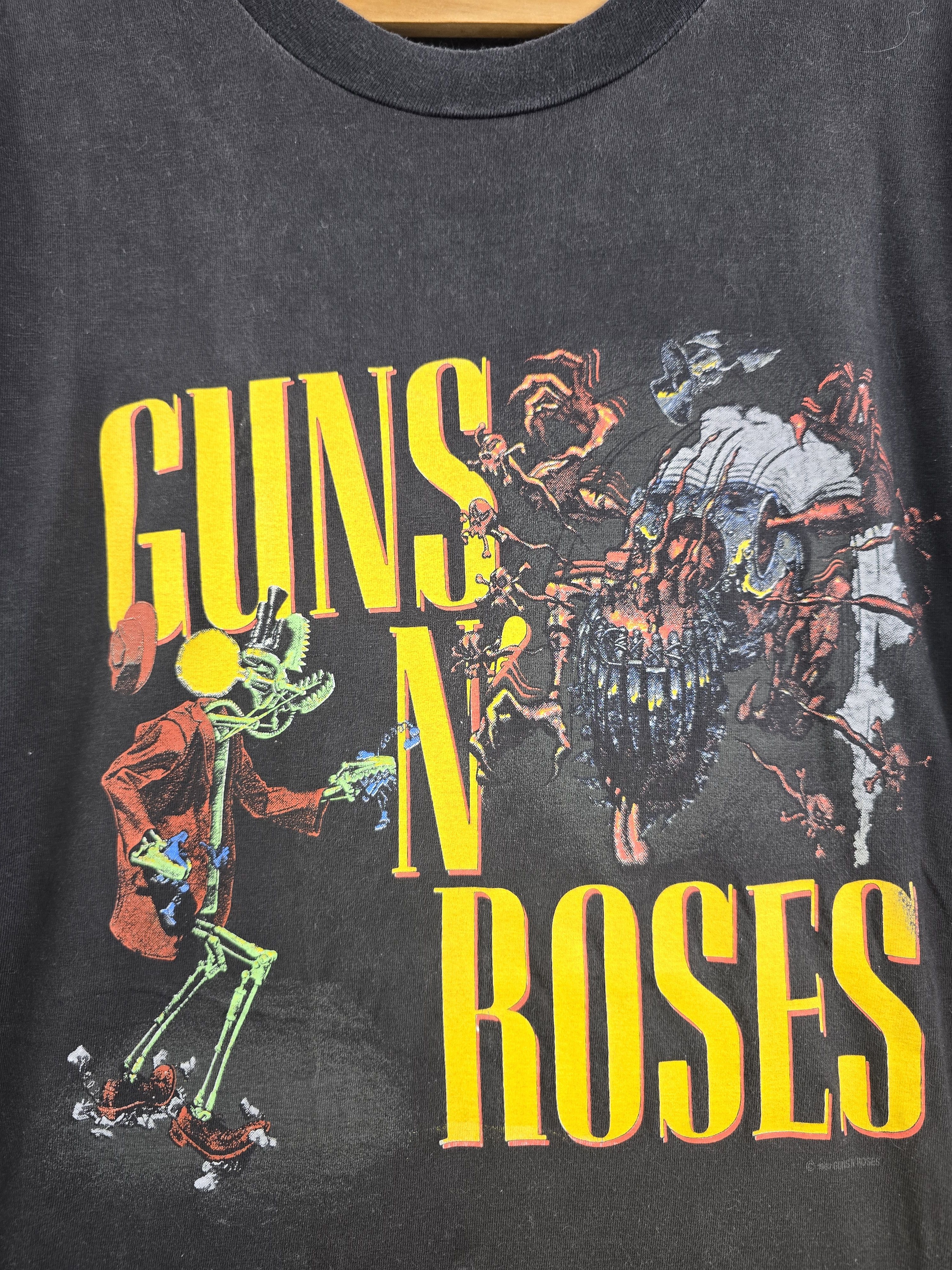 Band Tees × Guns N' Roses × Vintage 1987 Guns N Roses Was Here XL 22" 31.5" Size US XL / EU 56 / 4 - 5 Thumbnail