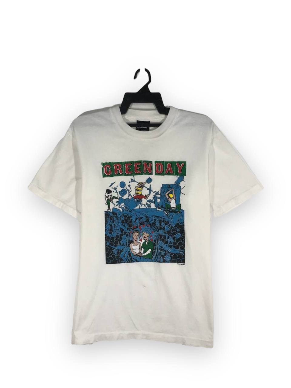 Band Tees × Vintage vintage 2000 Greenday punk rock band billy joe Size US L / EU 52-54 / 3 - 1 Thumbnail