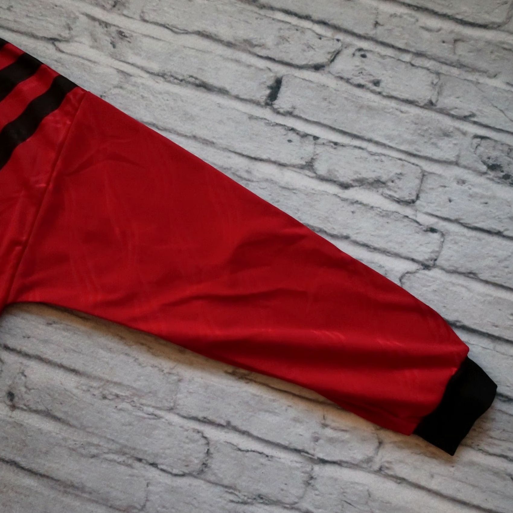 Adidas Vintage Adidas Soccer Jersey Men Large Dark Red 90s Jersey Size US L / EU 52-54 / 3 - 6 Thumbnail