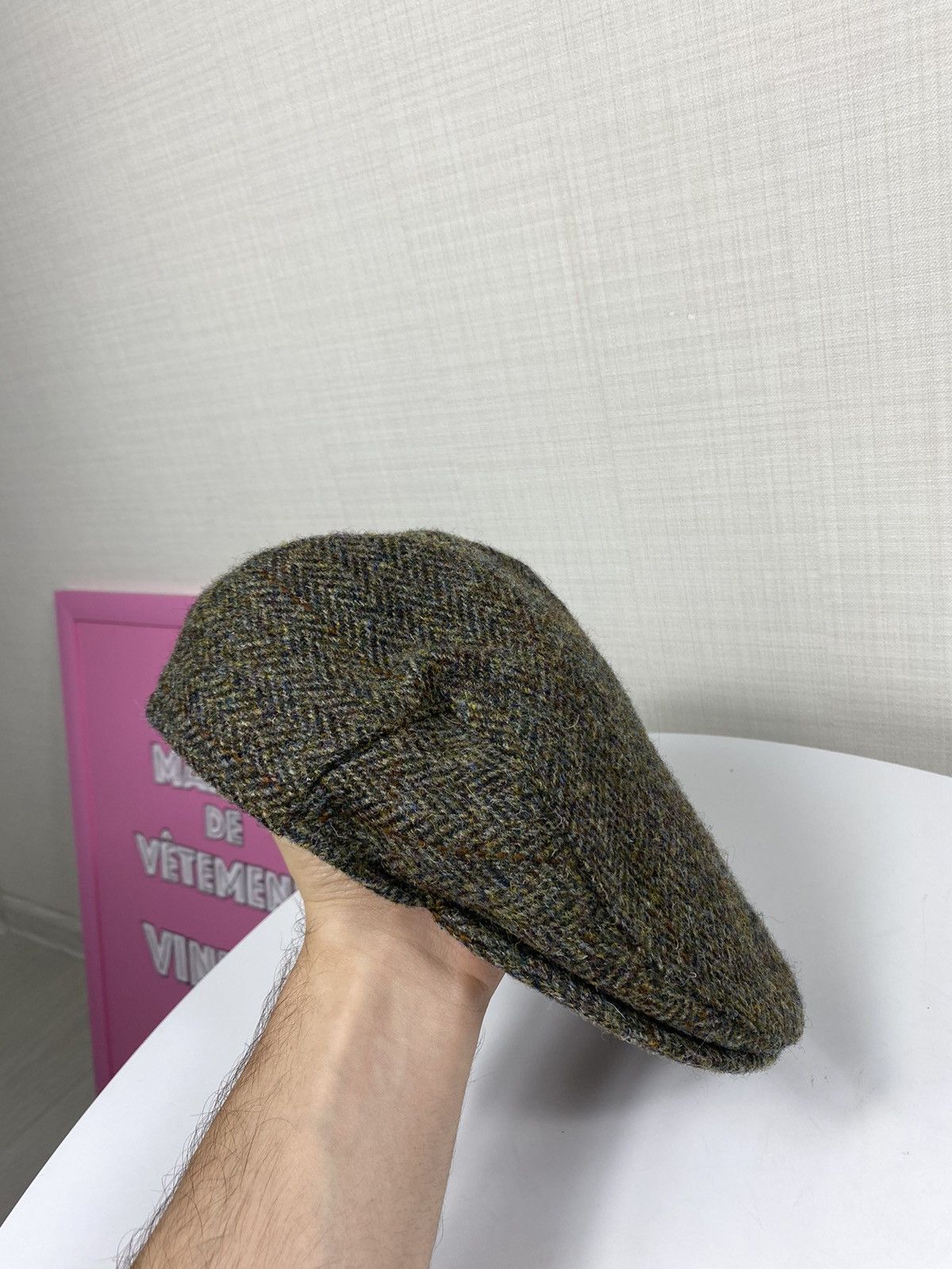 Harris Tweed Harris Tweed John Rocha Flat Cap Size ONE SIZE - 1 Thumbnail