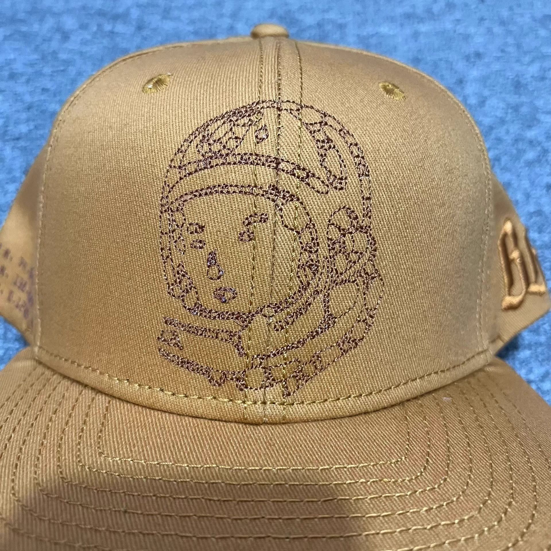 Billionaire Boys Club BBC Astronaut Single-Line Logo Flat Brim Baseball Cap Q7 Size ONE SIZE - 7 Thumbnail