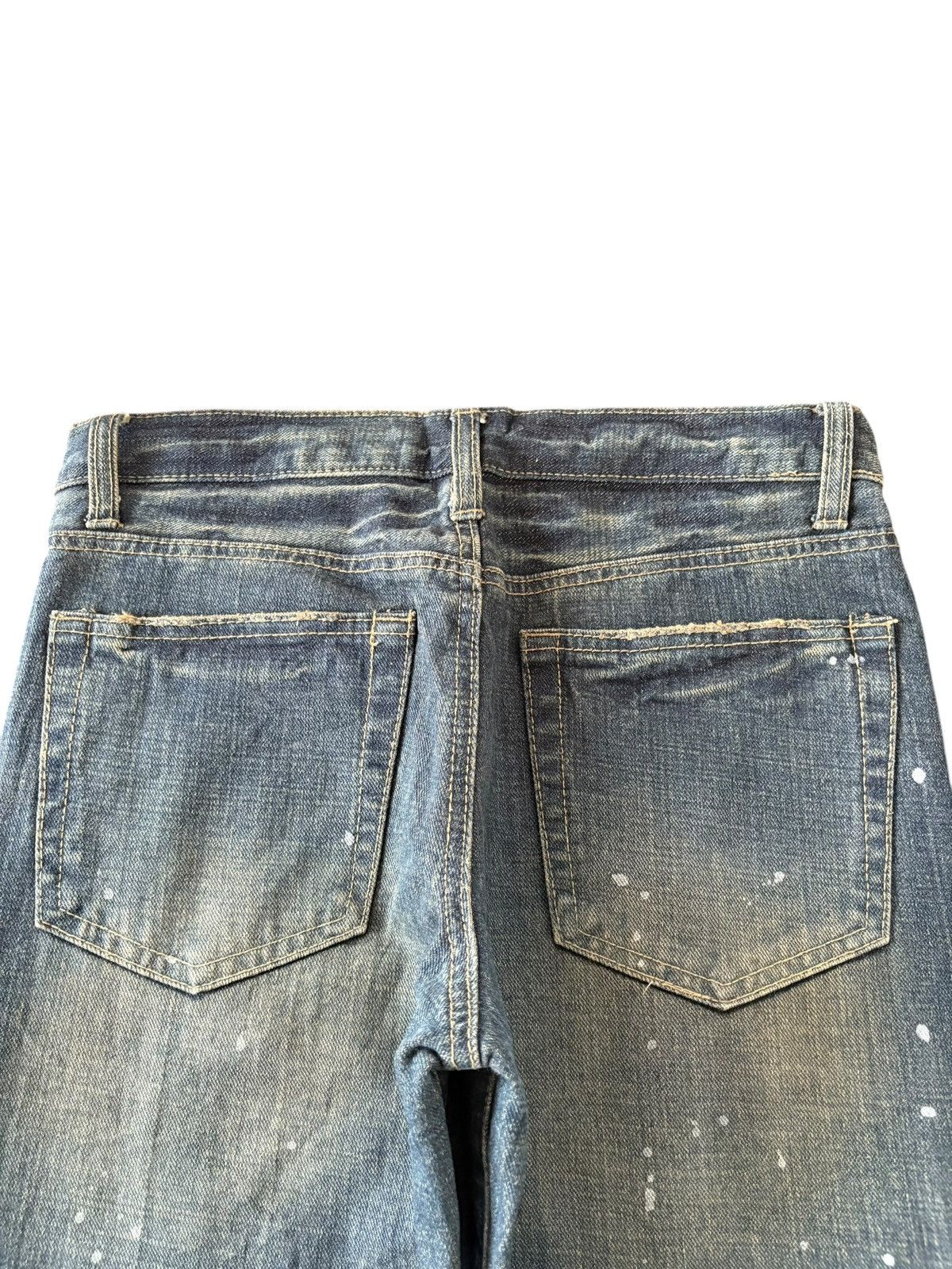 Dolce & Gabbana Vintage Japanese Brand Rusty Wash Distress Loose Jeans Size US 30 / EU 46 - 4 Thumbnail