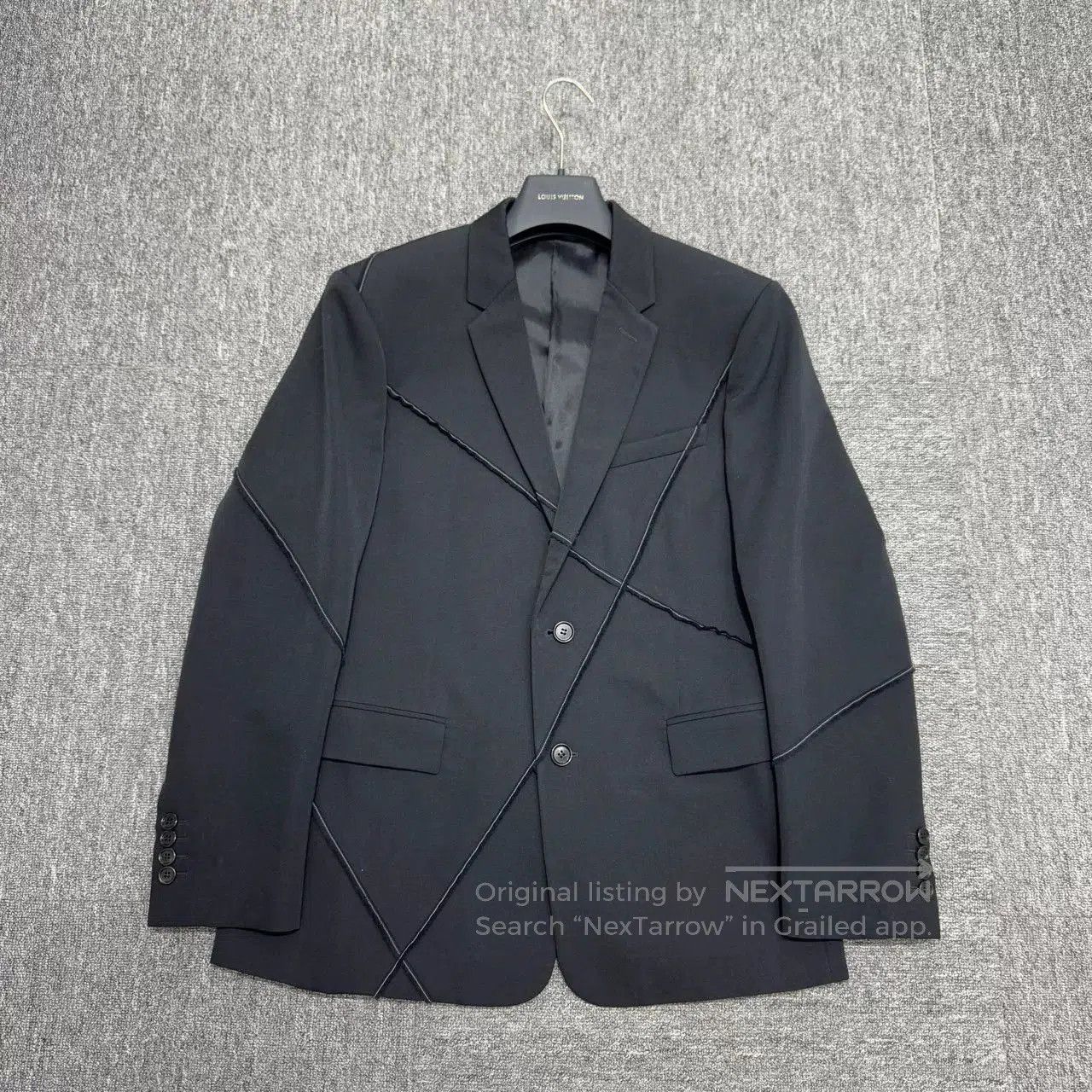 Dior Dior Runway Stitched Wool Blazer. Size US M / EU 48-50 / 2 - 1 Thumbnail