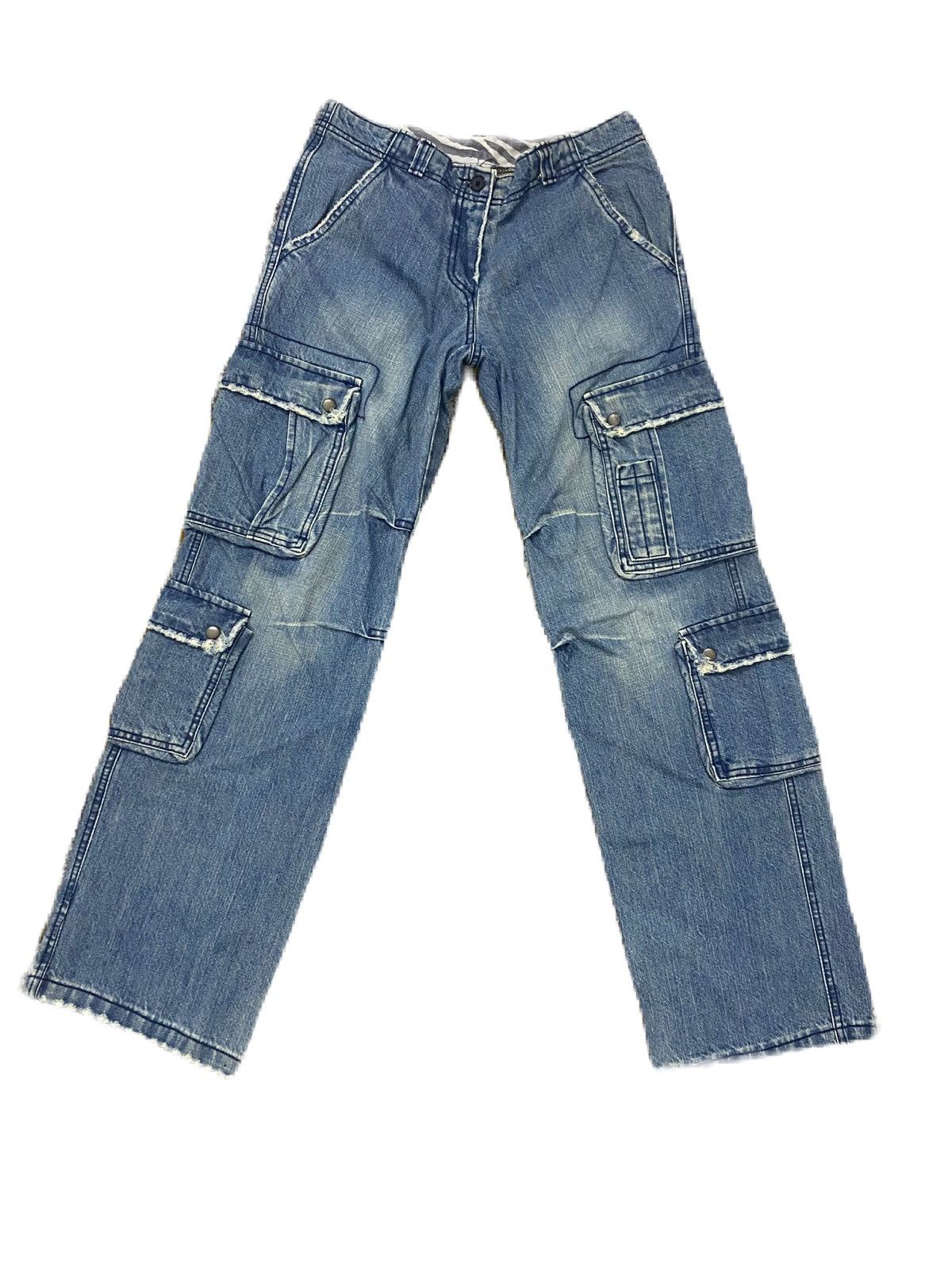 Japanese Brand JAPAN BRAND BAGGY STYLE ROMIE & JULIE CARGO DESIGN RARE Size US 30 / EU 46 - 1 Thumbnail