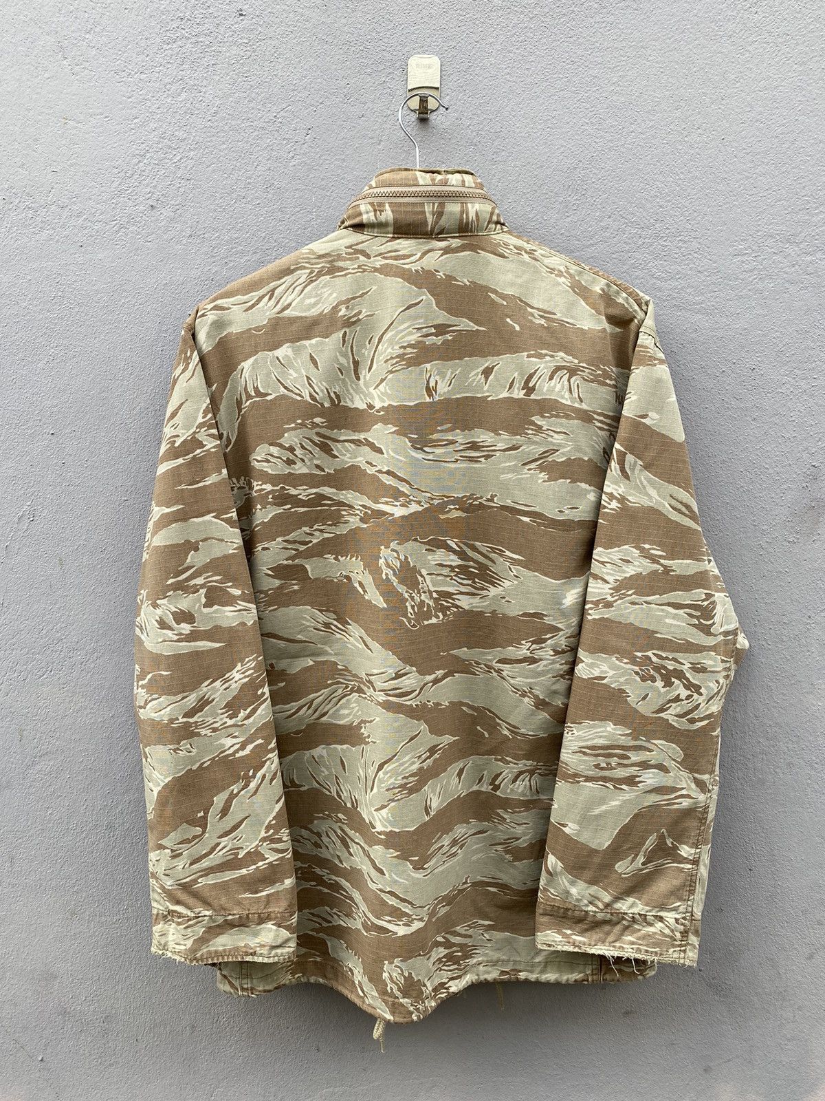 Post Overalls 🔥RARE🔥 Vintage Post Overalls Tiger Stripes Military Jacket Size US M / EU 48-50 / 2 - 16 Thumbnail