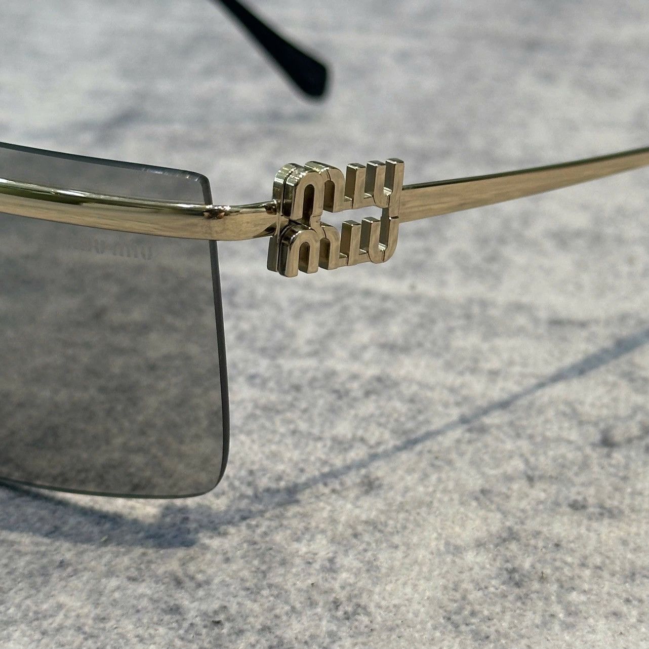 Miu Miu MIU MIU 0MU 50ZS 1BC8K1 Size ONE SIZE - 2 Thumbnail