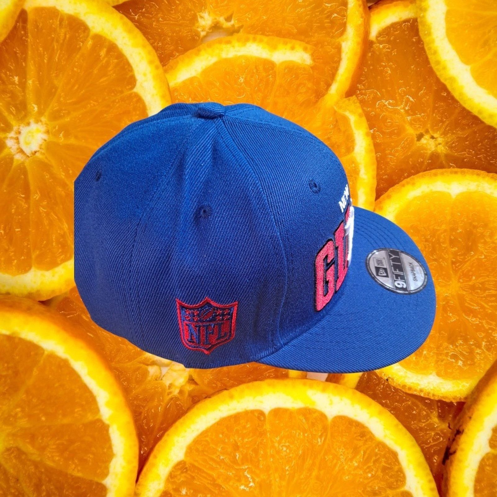 New Era New Era New York Giants NFL Vintage Collection Snapback Hat Size ONE SIZE - 4 Thumbnail
