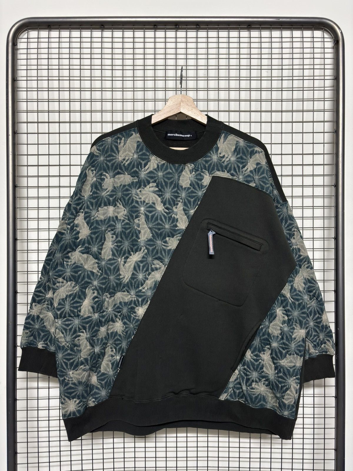 mercibeaucoup 🚨FINAL DROP🚨MERCIBEAUCOUP Custom Cut Sew Sweatshirt Size ONE SIZE - 2 Thumbnail