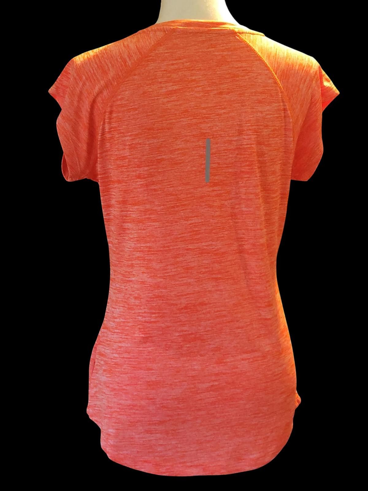 Reebok Reebok Women's Orange Short Sleeve Activewear T-Shirt Size M / US 6-8 / IT 42-44 - 5 Thumbnail