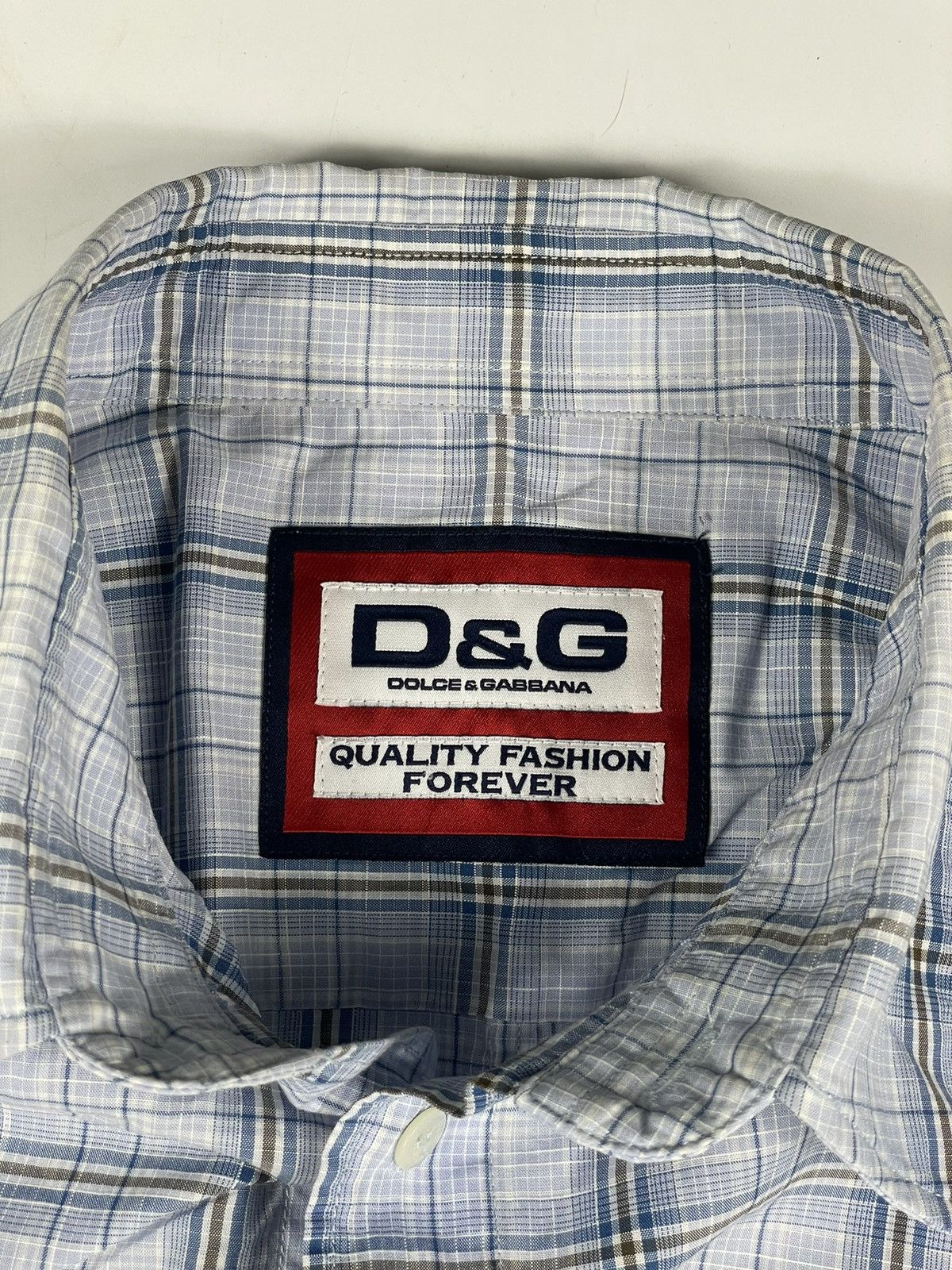 Dolce & Gabbana Dolce & Gabbana D&G striped shirt long rare vintage premium Size US XL / EU 56 / 4 - 2 Thumbnail