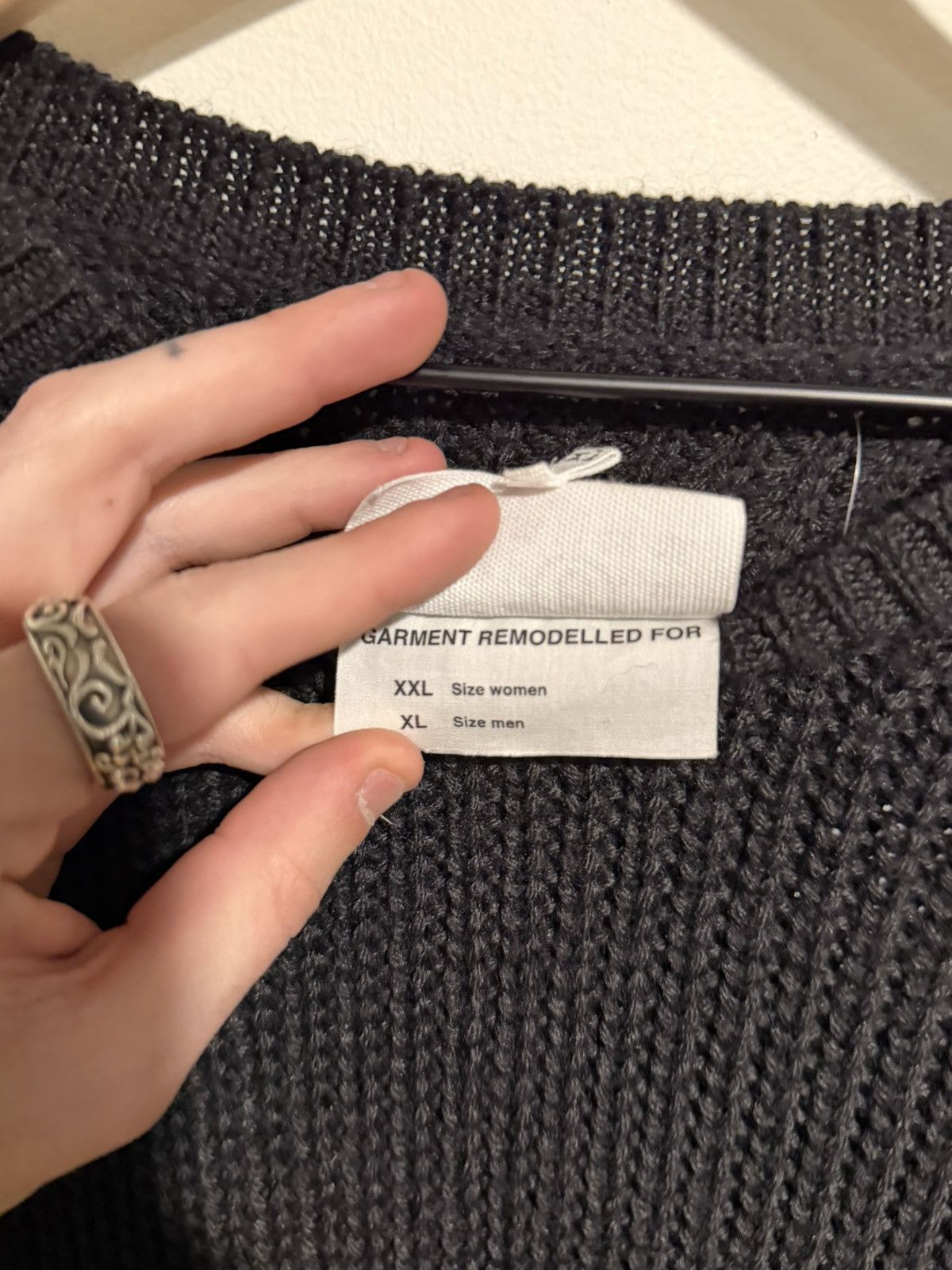 MM6 MM6 maison margiela hybrid distressed sweater Size US XL / EU 56 / 4 - 8 Thumbnail