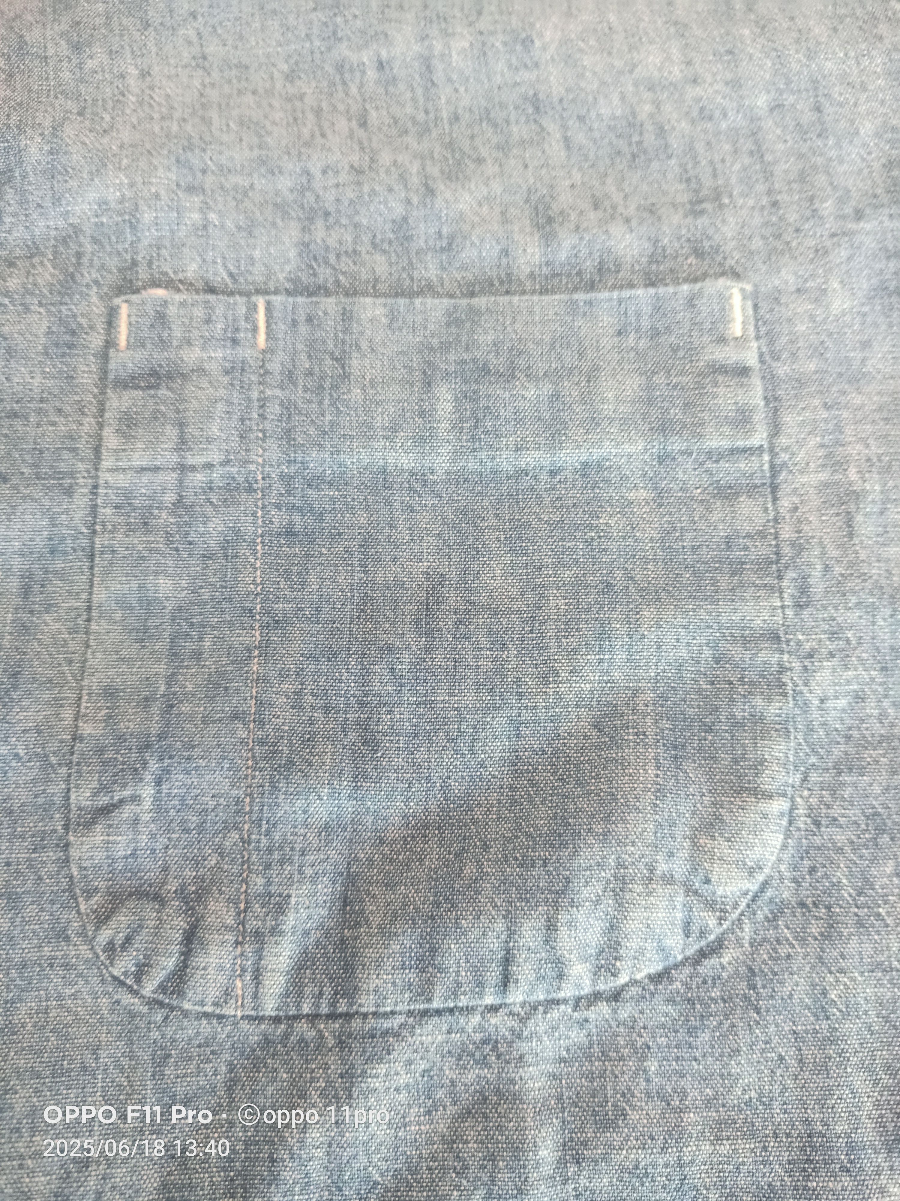 Japanese Brand × KURO Kuro Chambray SELVEDGE Men Shirt Button Up Size US L / EU 52-54 / 3 - 3 Thumbnail