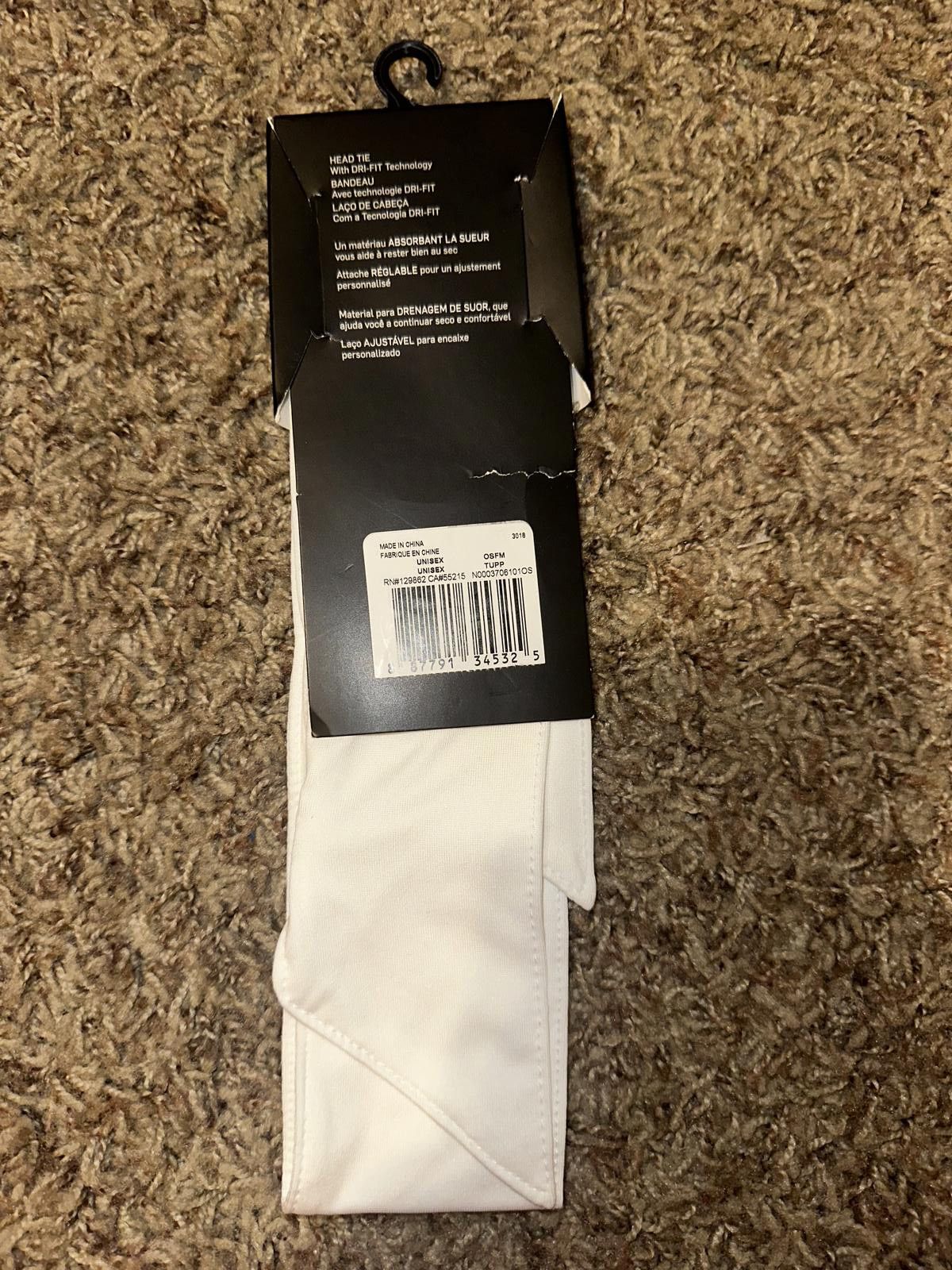 Nike Nike Dry Head Tie White Size ONE SIZE - 5 Thumbnail