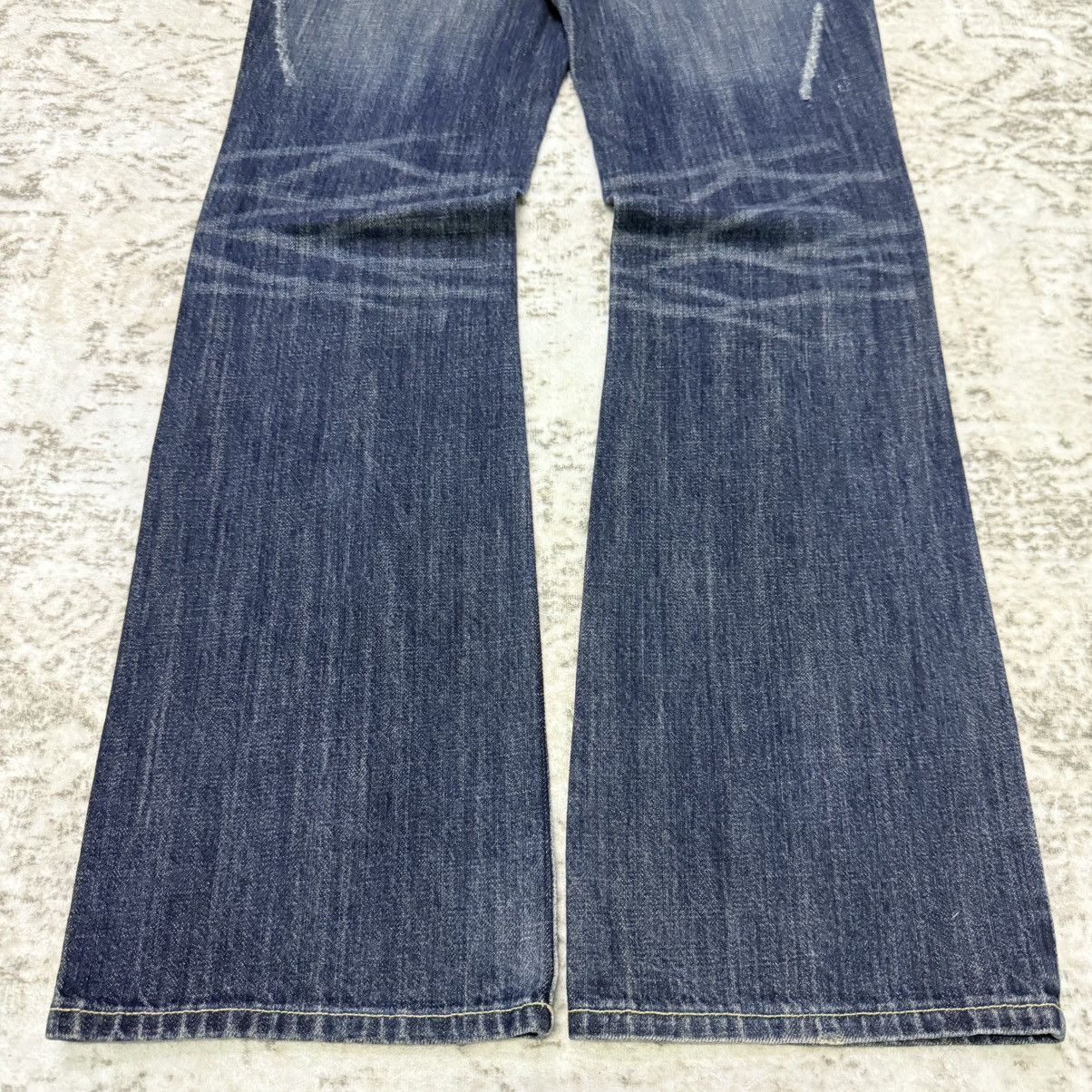 semanticdesign Semantic Design Japan Paint Splatter Poems Flare Jeans Size US 30 / EU 46 - 8 Thumbnail
