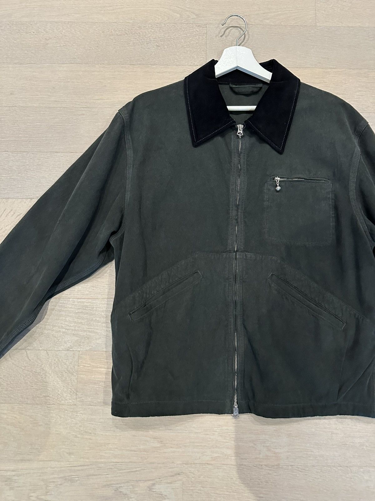 ジャケット・アウター Acne Studios work jacket Acne Studios - Workwear Jacket in Anthracite Grey - A90638