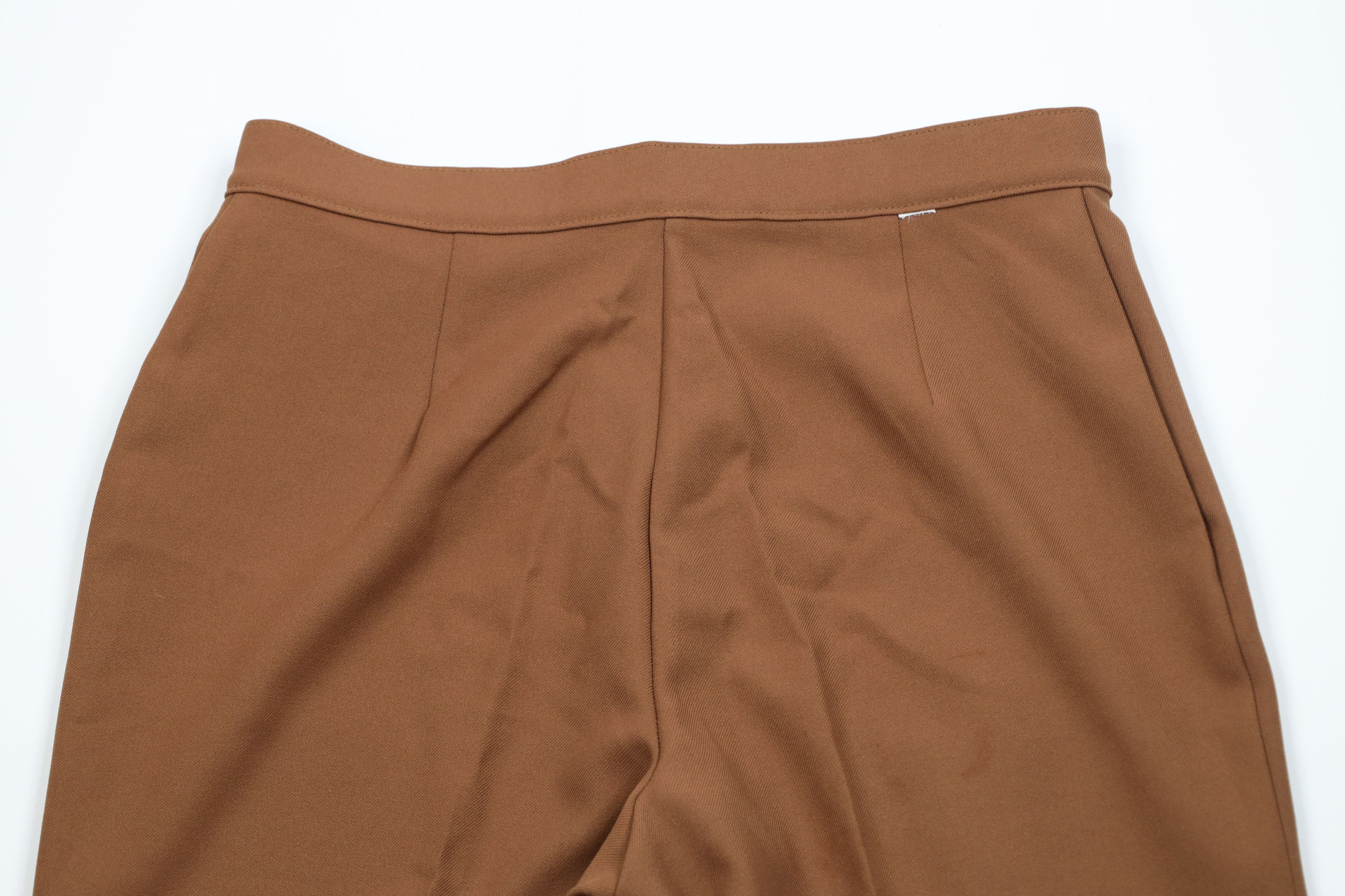 Levi's Vintage 70s Levis Knit Wide Leg Bell Bottoms Pants Brown USA Size 42" / US 20 - 12 Thumbnail