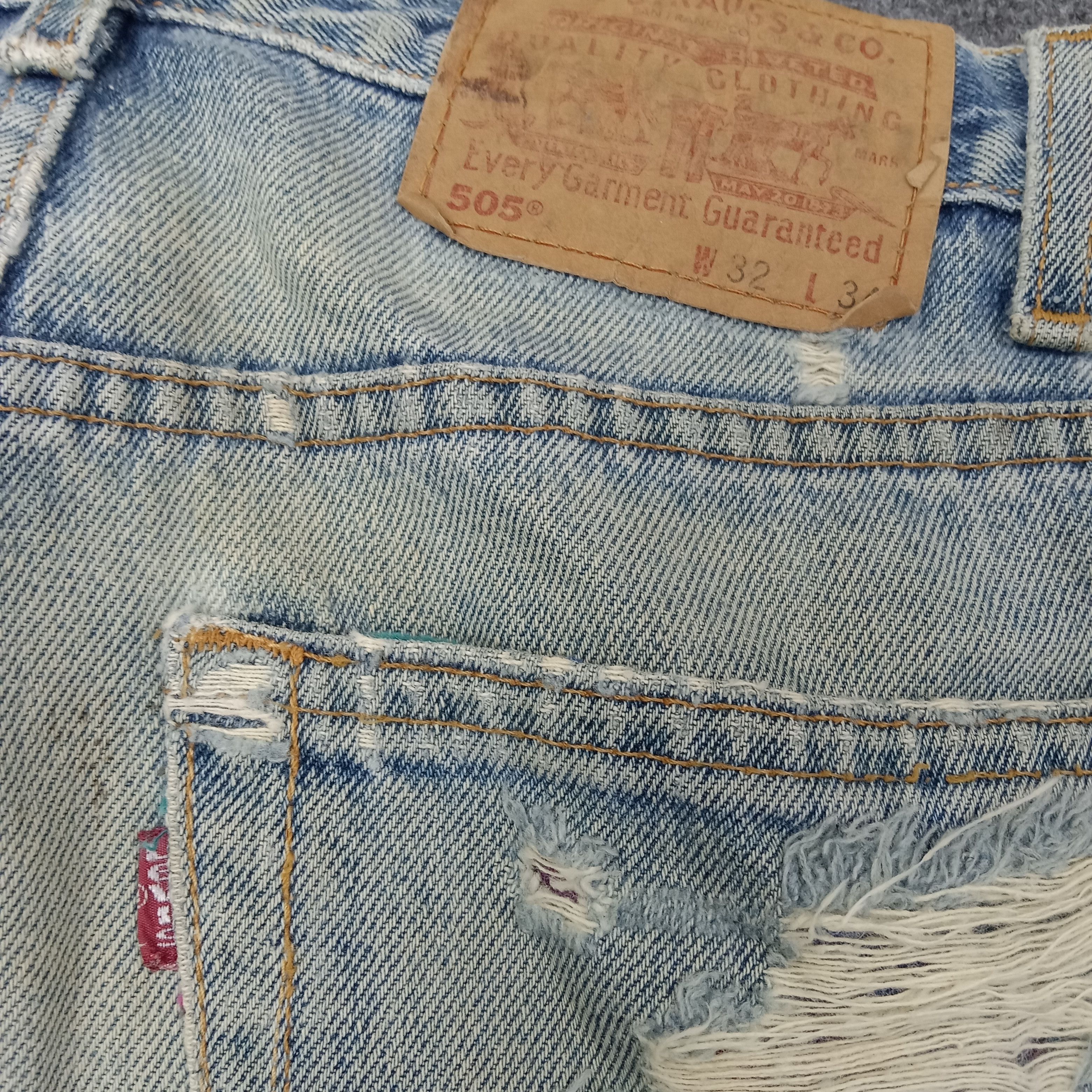 Levi's Levi's American Style Distressed Denim Jeans C228N19 Size US 32 / EU 48 - 10 Thumbnail
