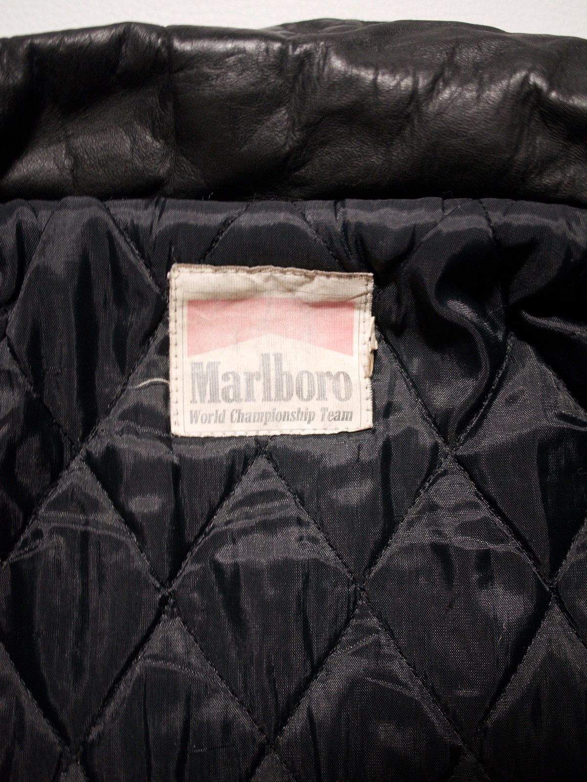 Marlboro × Vintage Marlboro World Champions Team Penske Varsity Jacket Size US XL / EU 56 / 4 - 4 Thumbnail