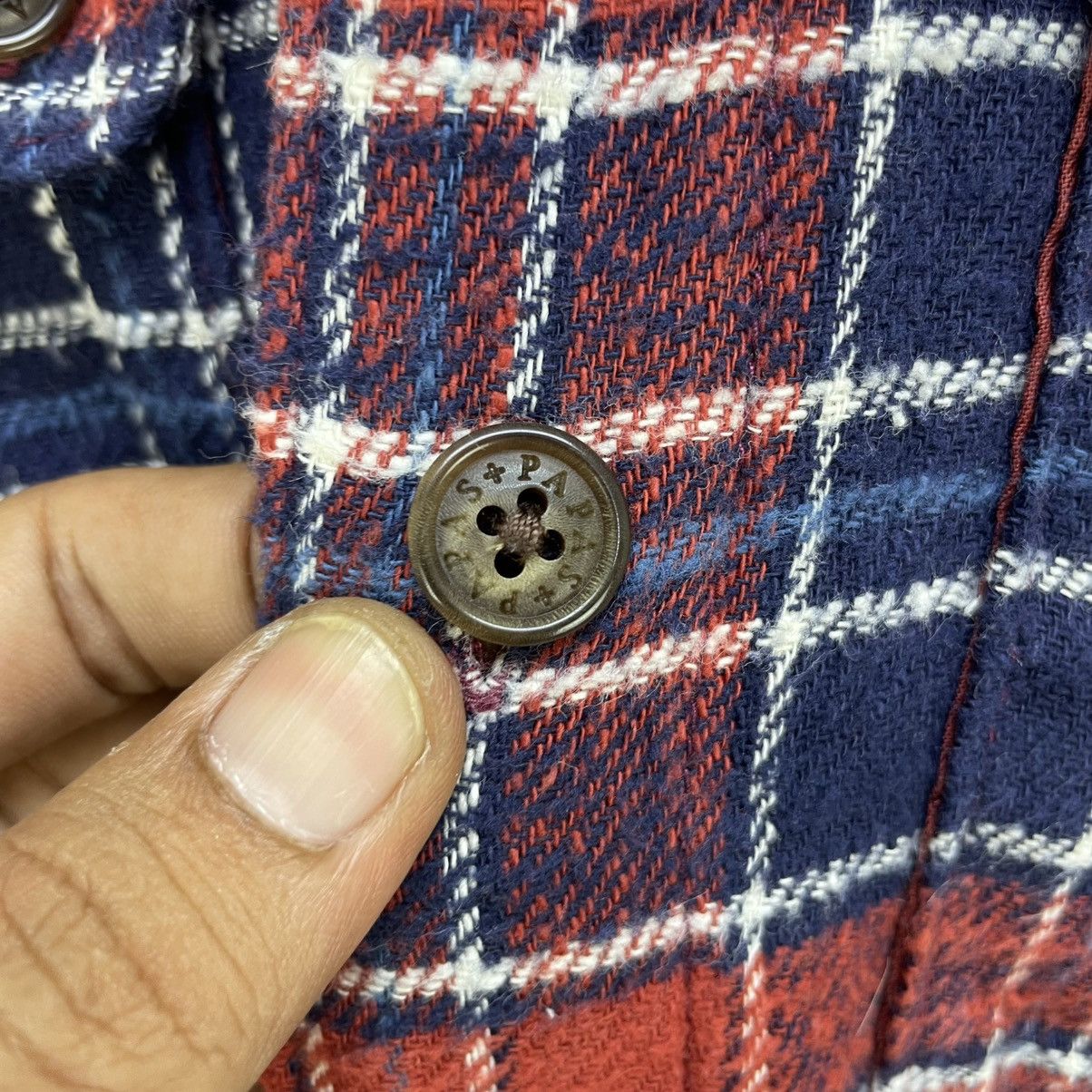 Flannel 💥Papas Small Checked Flannel Jacket Size US M / EU 48-50 / 2 - 6 Thumbnail