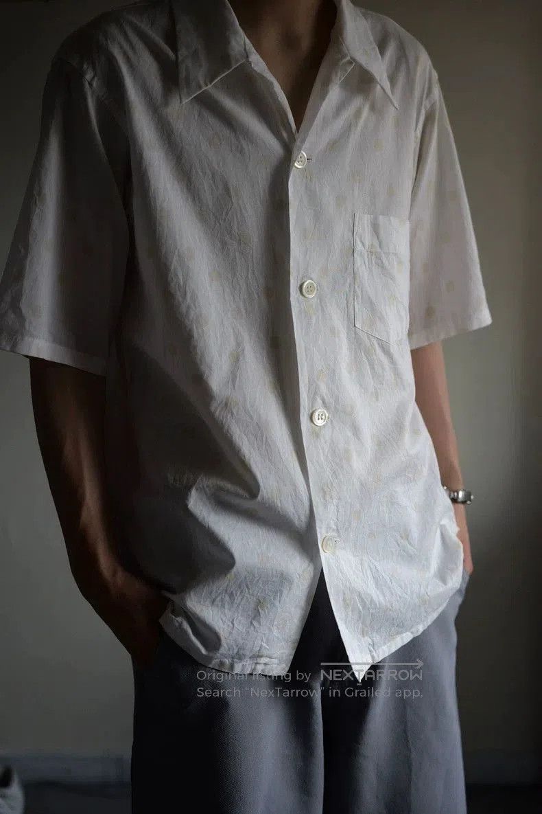 Yohji Yamamoto 1990s Polka Dot Shirt.