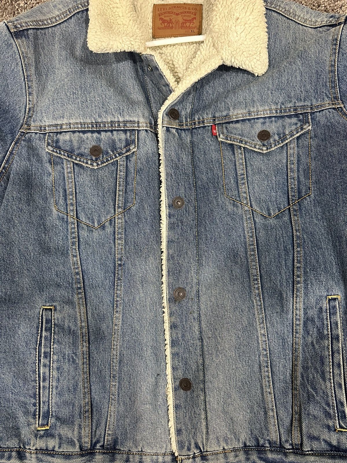 Levi's Vintage Clothing Levi’s Denim Jacket Size US XL / EU 56 / 4 - 2 Thumbnail