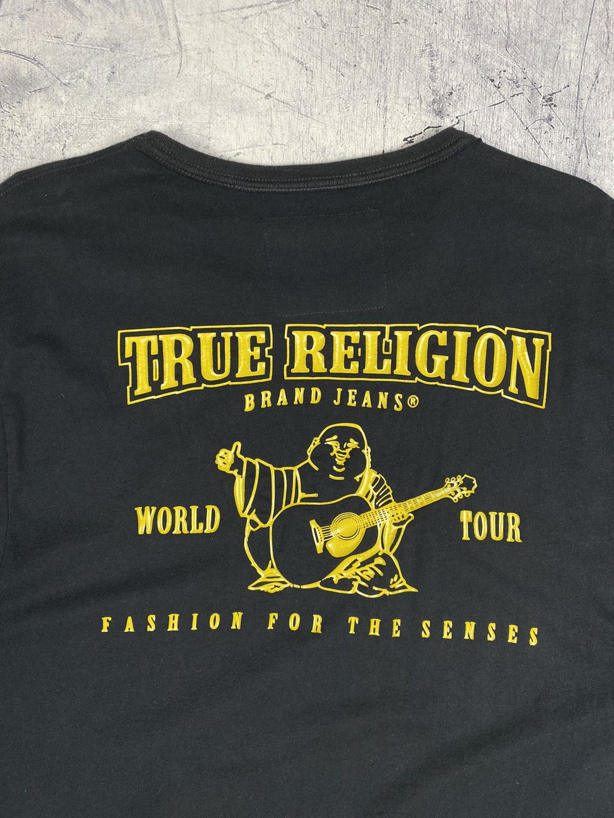Japanese Brand × True Religion Vintage True Religion Buddha Big Logo Tee Size US L / EU 52-54 / 3 - 3 Thumbnail
