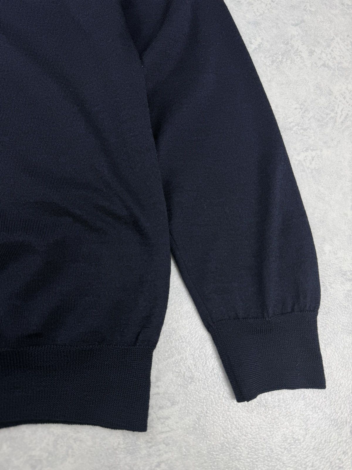 Gran Sasso Gran Sasso Wool/Silk V-Neck Knit Sweater Men’s Size L Size US L / EU 52-54 / 3 - 2 Thumbnail