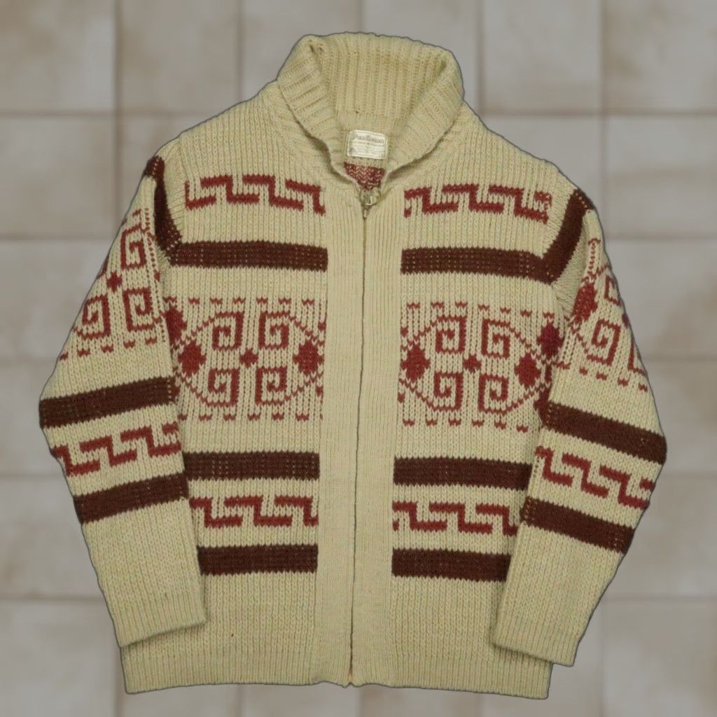 Pendleton VINTAGE Pendleton Full Zip Sweater Mens Large