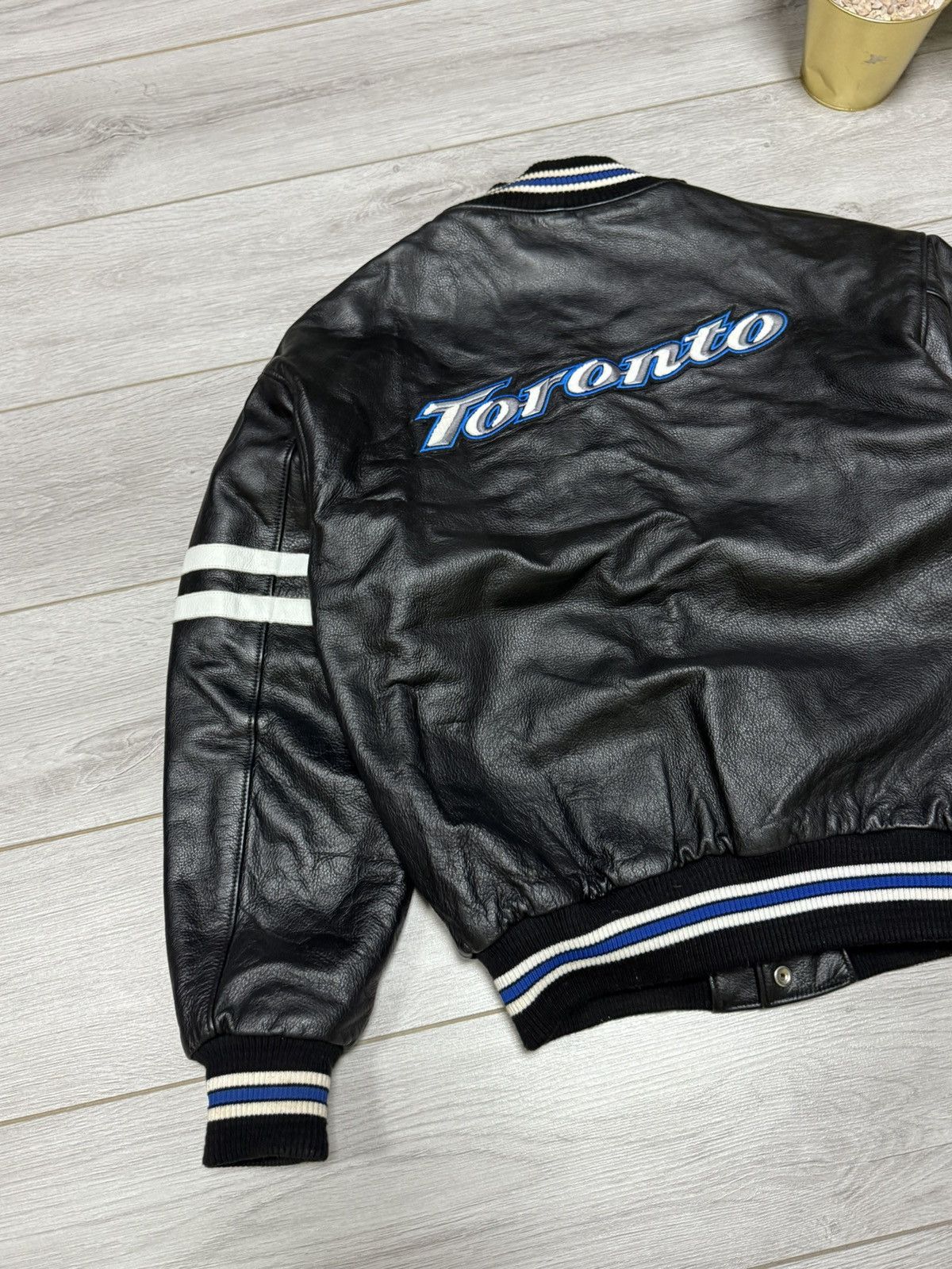 Roots Roots Canada Toronto Jays leather bomber varsity Size US L / EU 52-54 / 3 - 11 Thumbnail