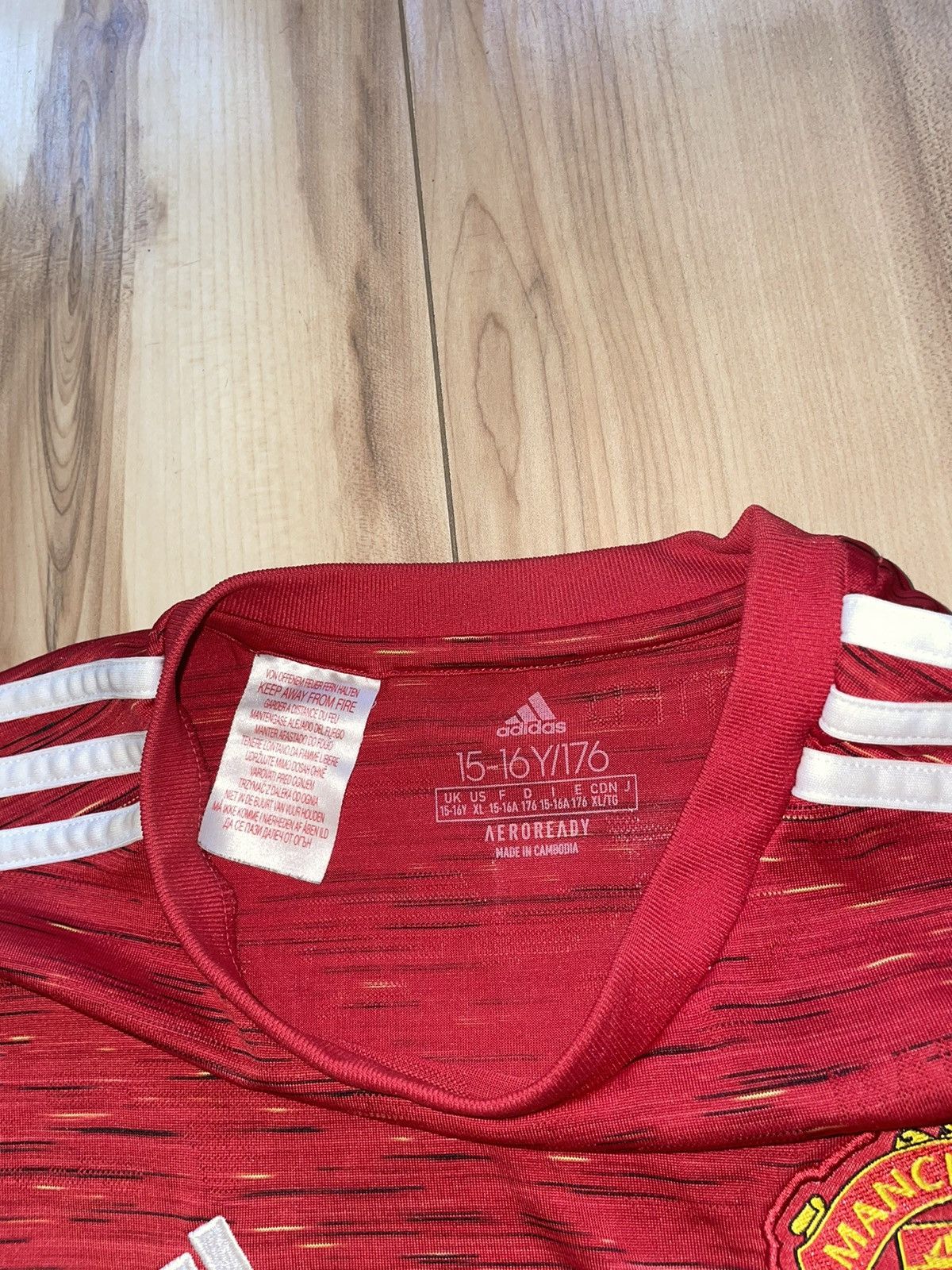 Adidas × Vintage T-Shirt Adidas x Manchester United Chevrolet Size US S / EU 44-46 / 1 - 6 Thumbnail